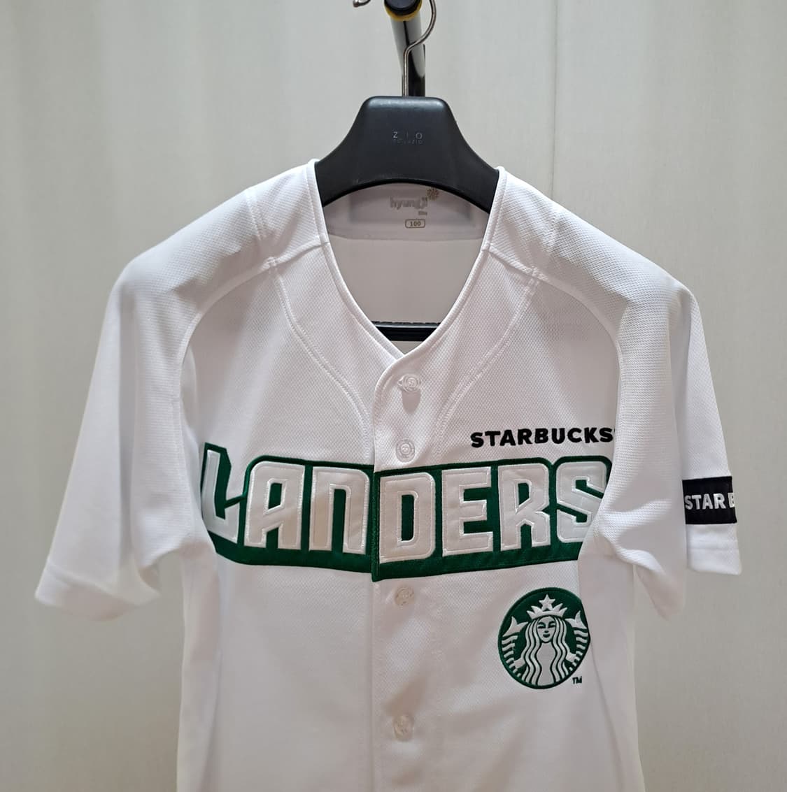 (택포) SSG랜더슨 스타벅스 유니폼 100 A577 상품이미지2
