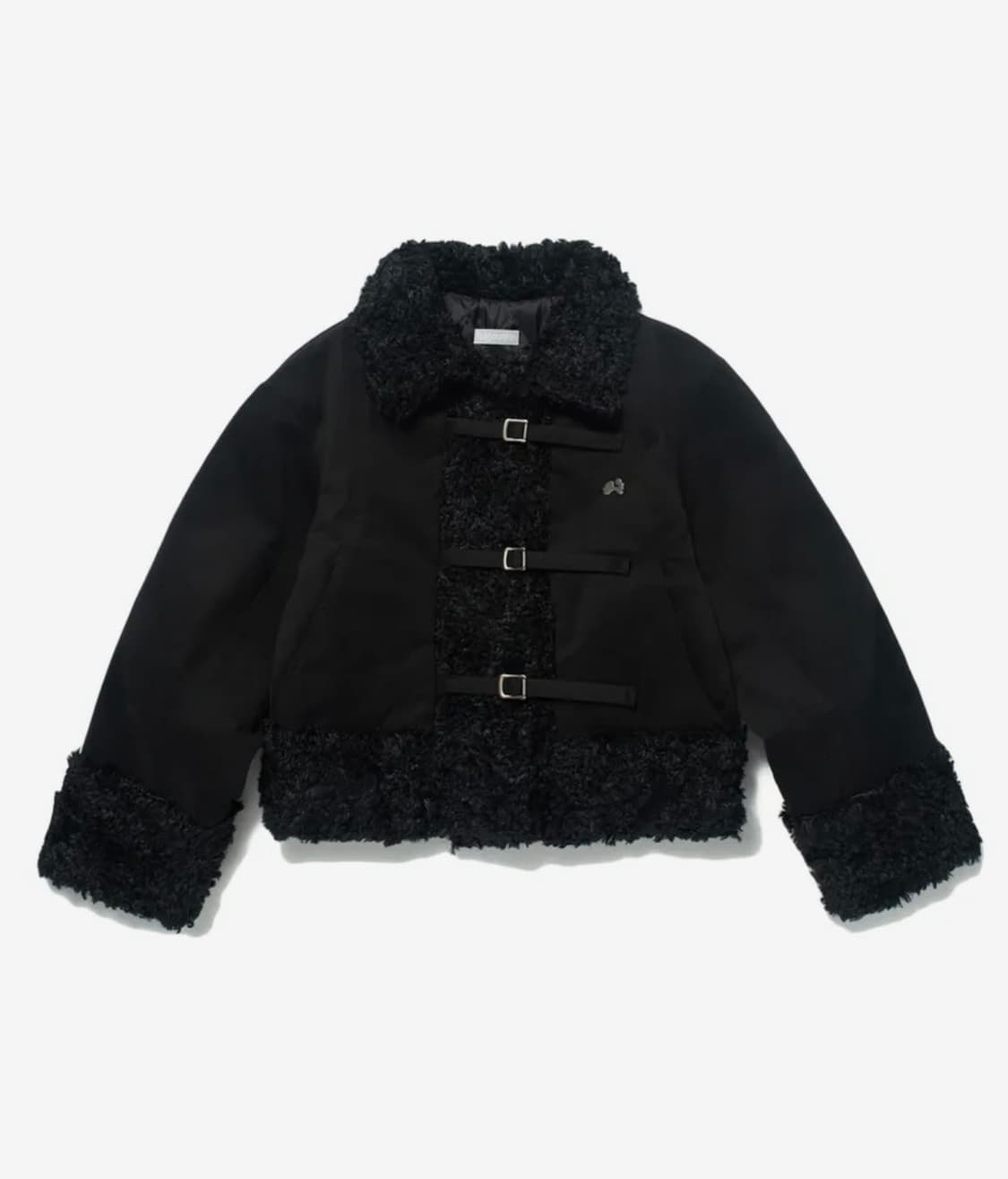 시어링 퍼 자켓 (블랙) 상품이미지1