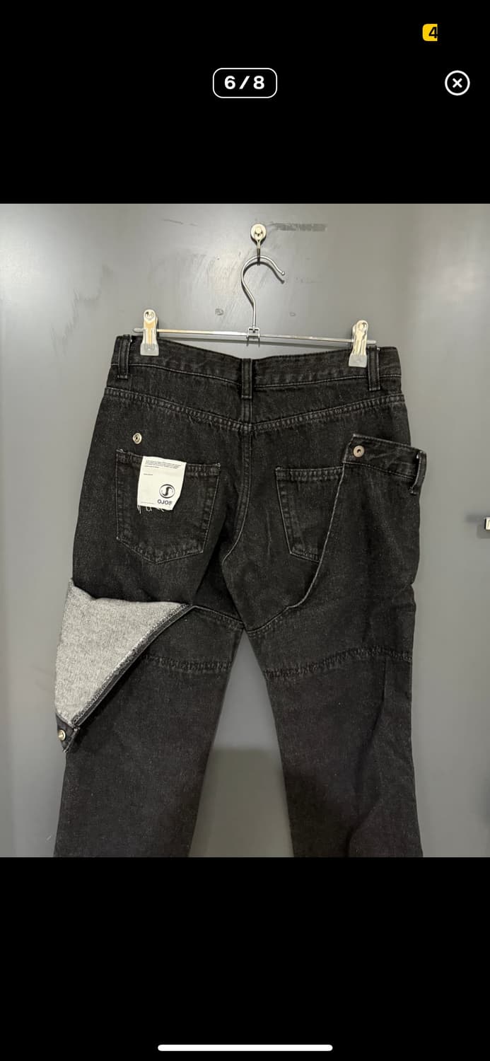 Double waist denim trousers 상품이미지7