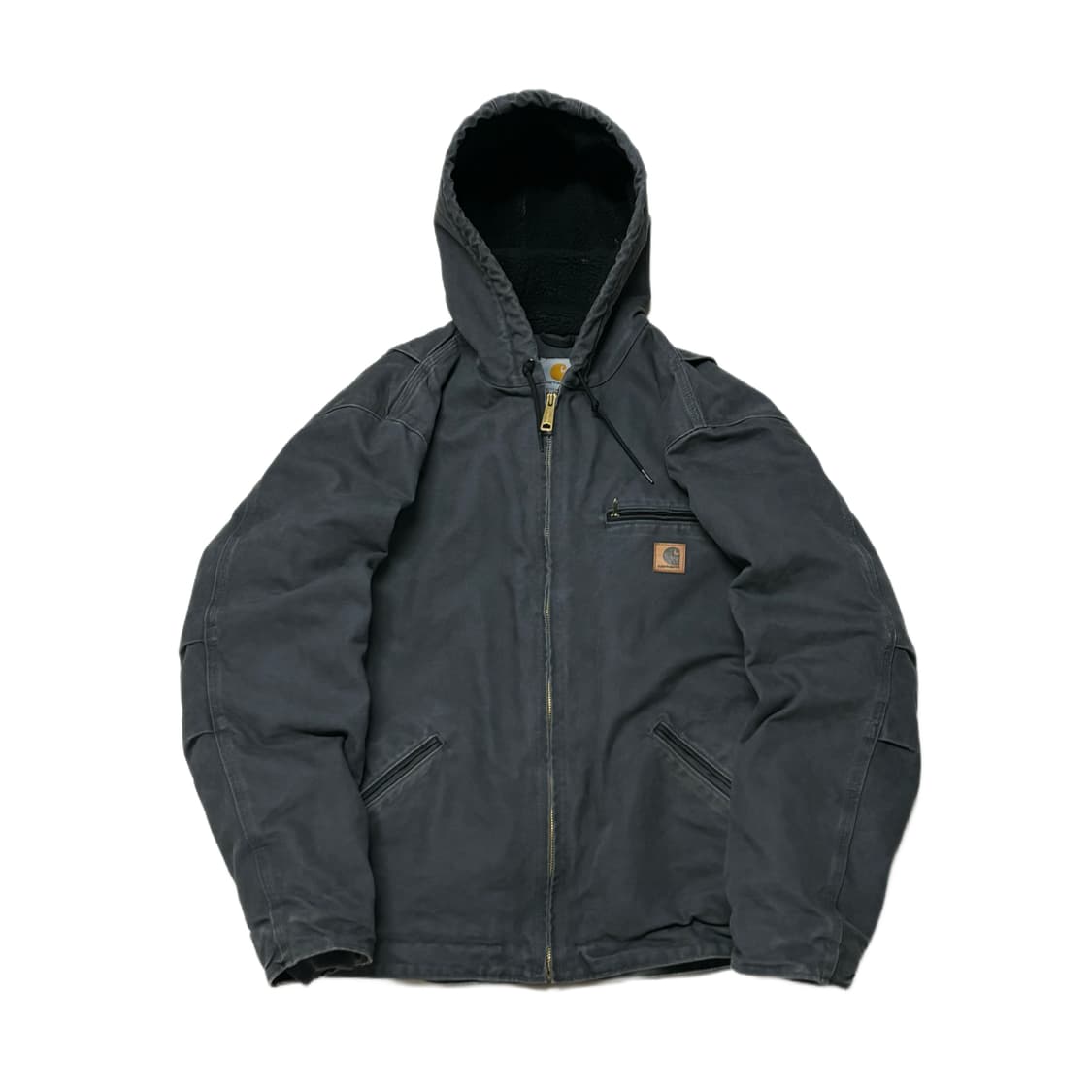 M 칼하트 덕 액티브 자켓 챠콜 블랙 상품이미지2