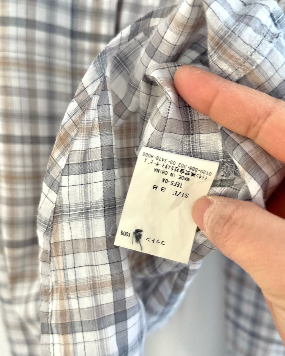 [MICHEL KLEIN] check cotton shirts 상품이미지8