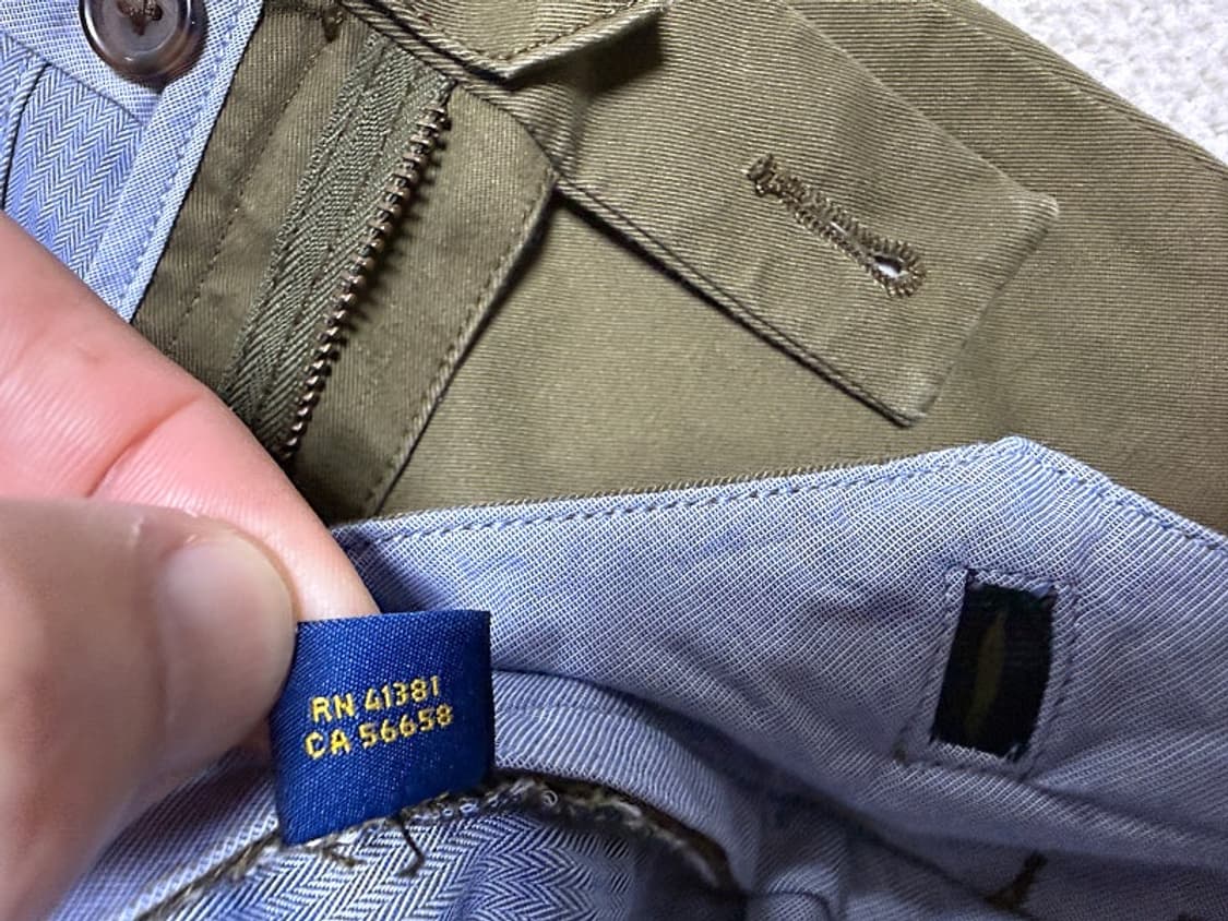 폴로 랄프로렌 바지 남성용 32인치 상품이미지6