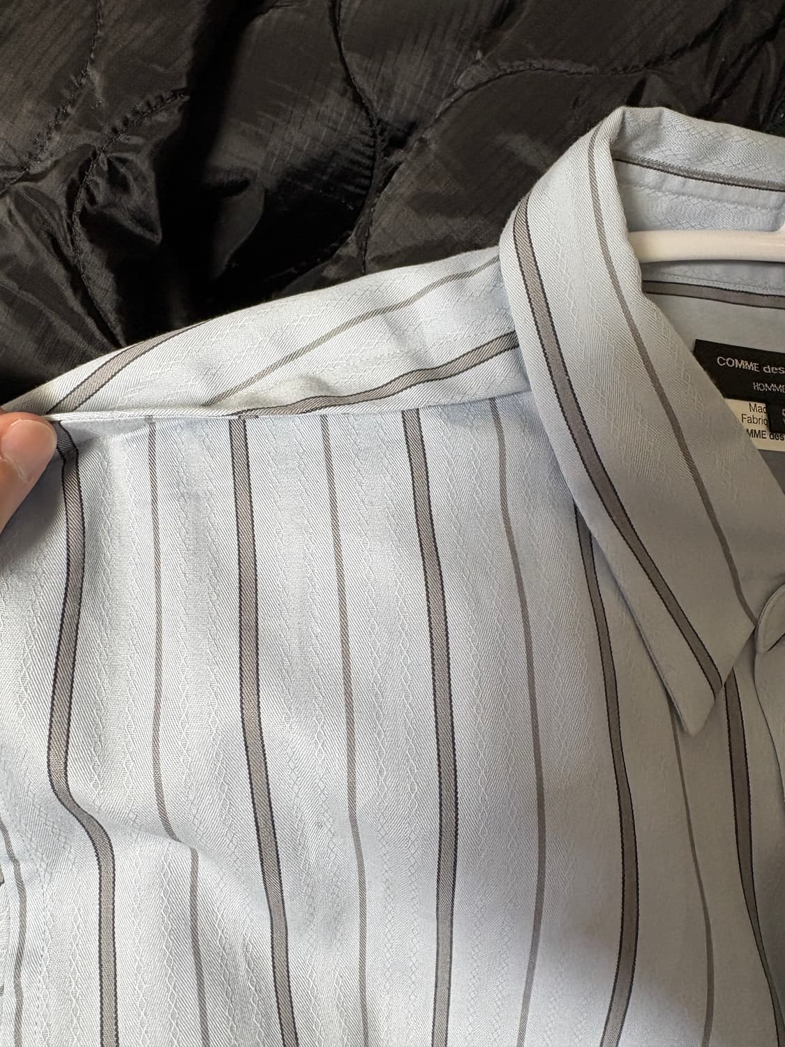 꼼데가르송 옴므 플러스 스트라이프 셔츠 상품이미지3