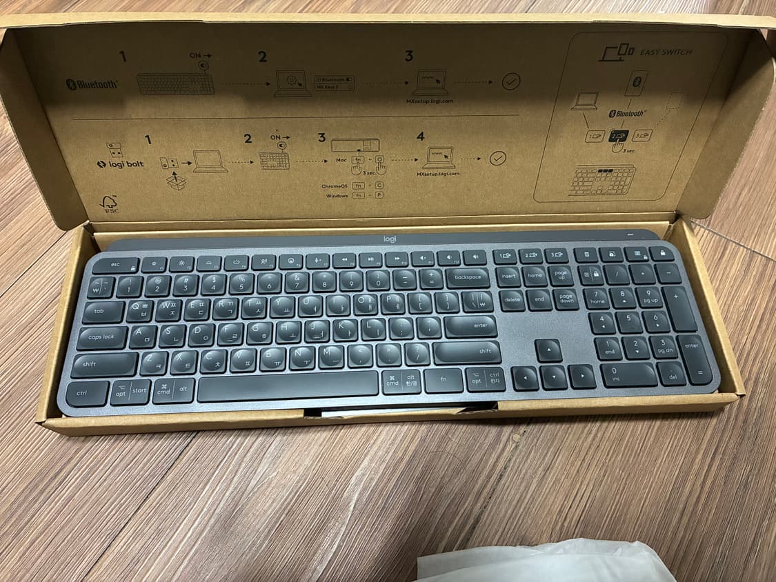 로지텍 MX KEYS S 로지볼트 상품이미지5