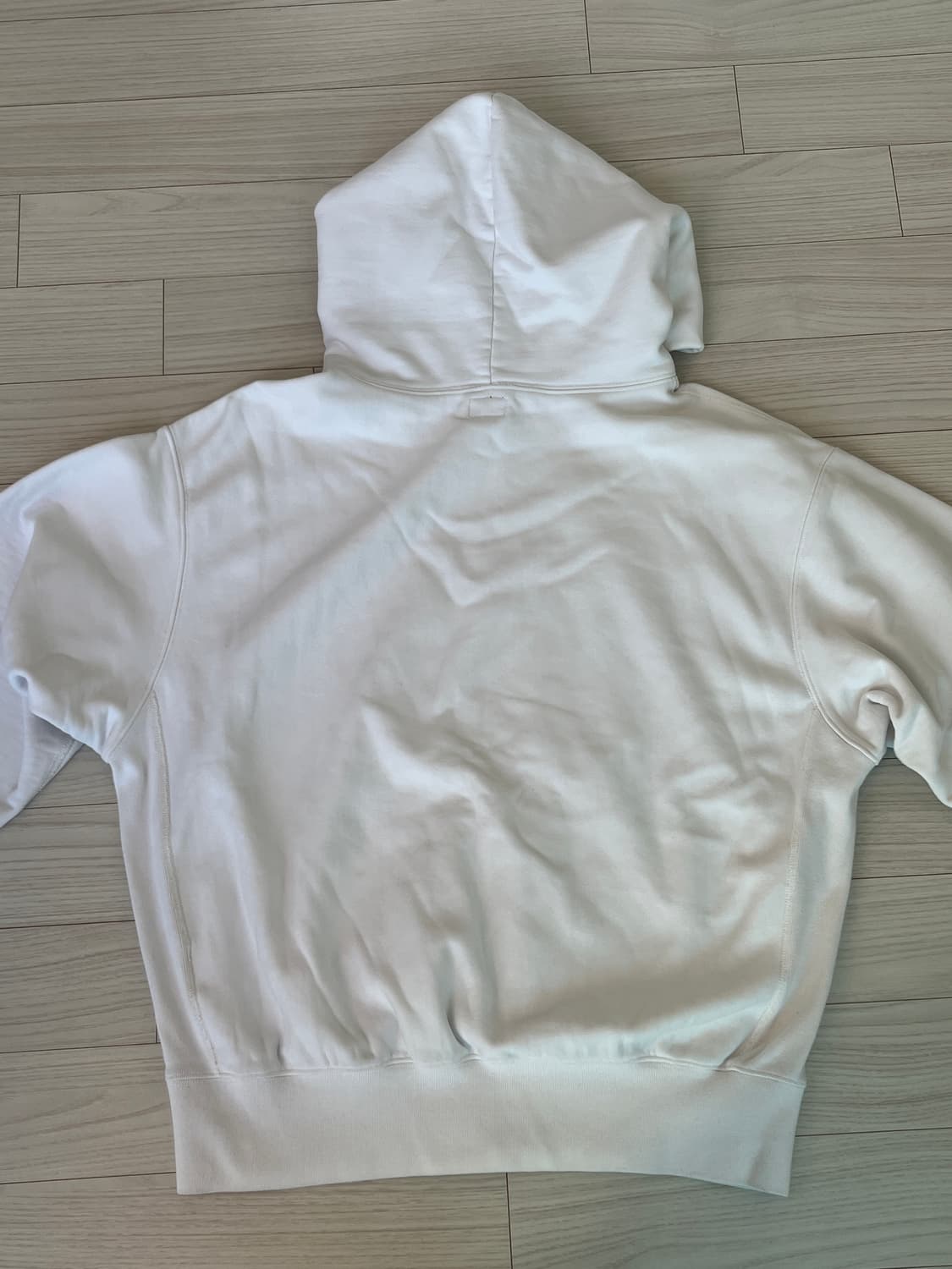 헤리티지플로스 221 리버스 후디 화이트 reverse hoodie XL 상품이미지3