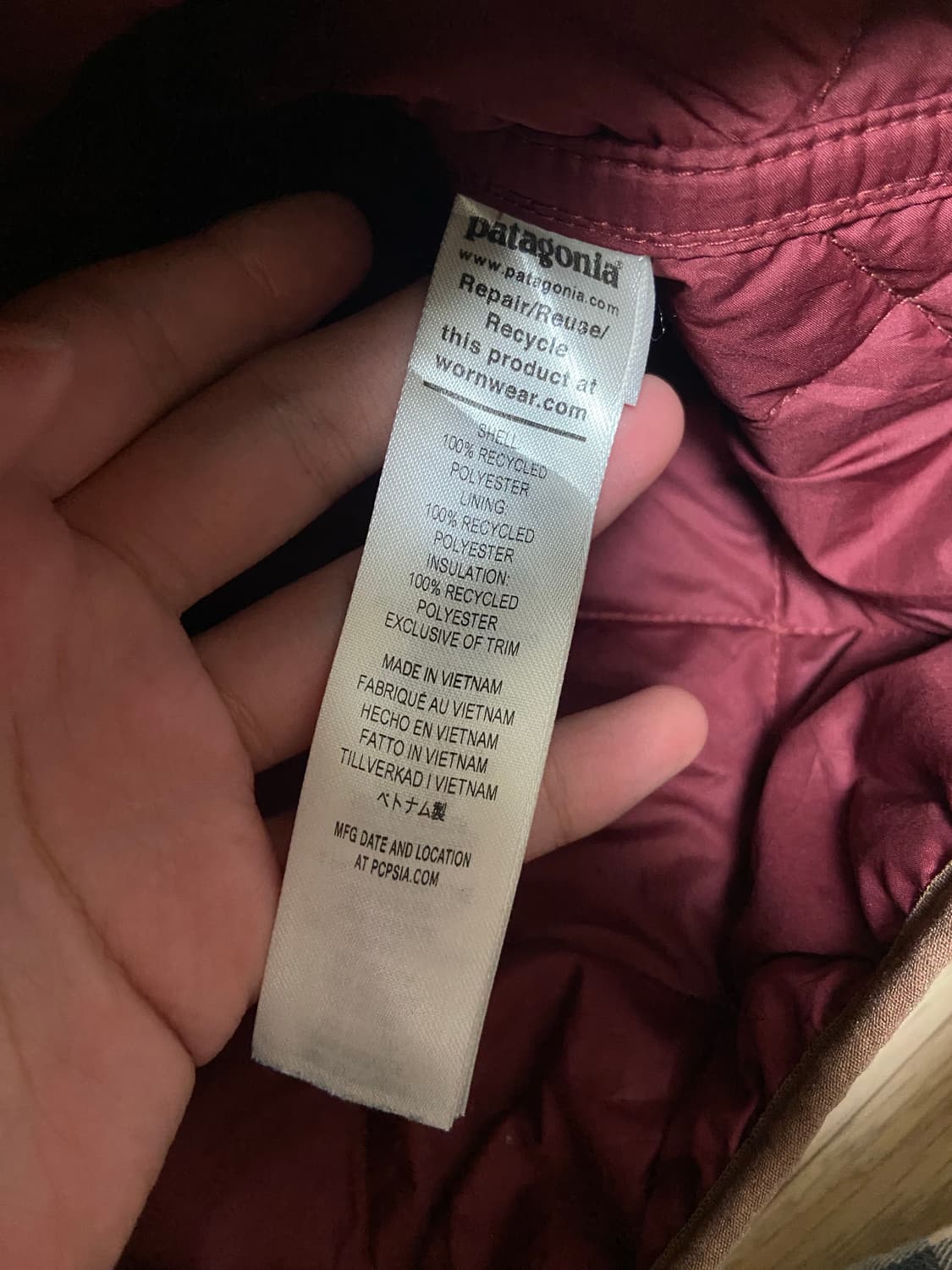 파타고니아 경량패딩 상품이미지2