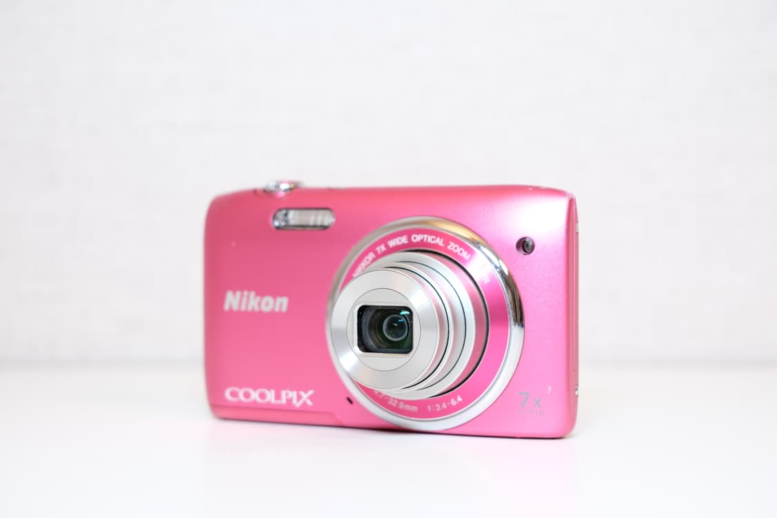 니콘 쿨픽스 S3500 빈티지 디카 핑크 상품이미지2