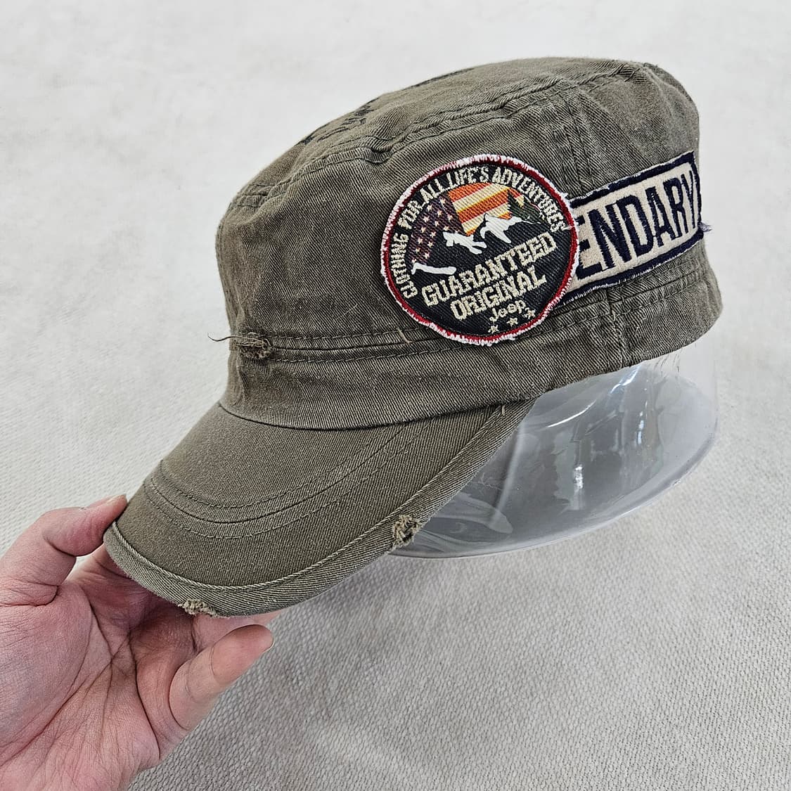 [F] JEEP Y2K 워싱 볼캡 모자 0121Y2 상품이미지3