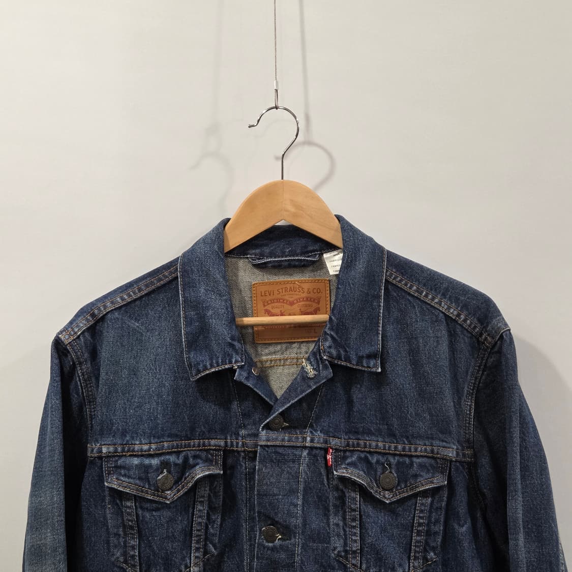 리바이스 타입3 셀비지 데님자켓 L  상품이미지2