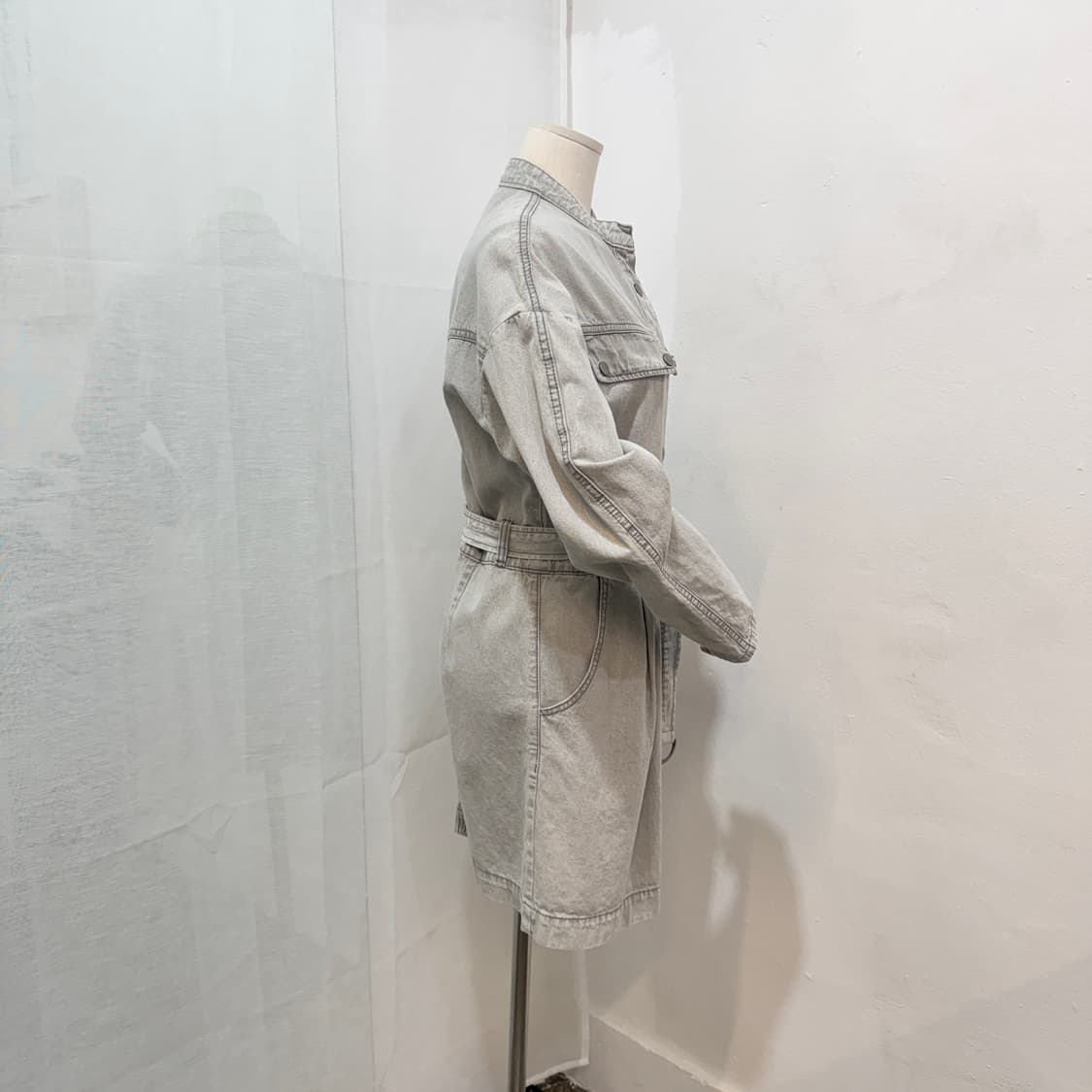 Vov 보브데님원피스 청원피스 버튼원피스 3057 상품이미지4