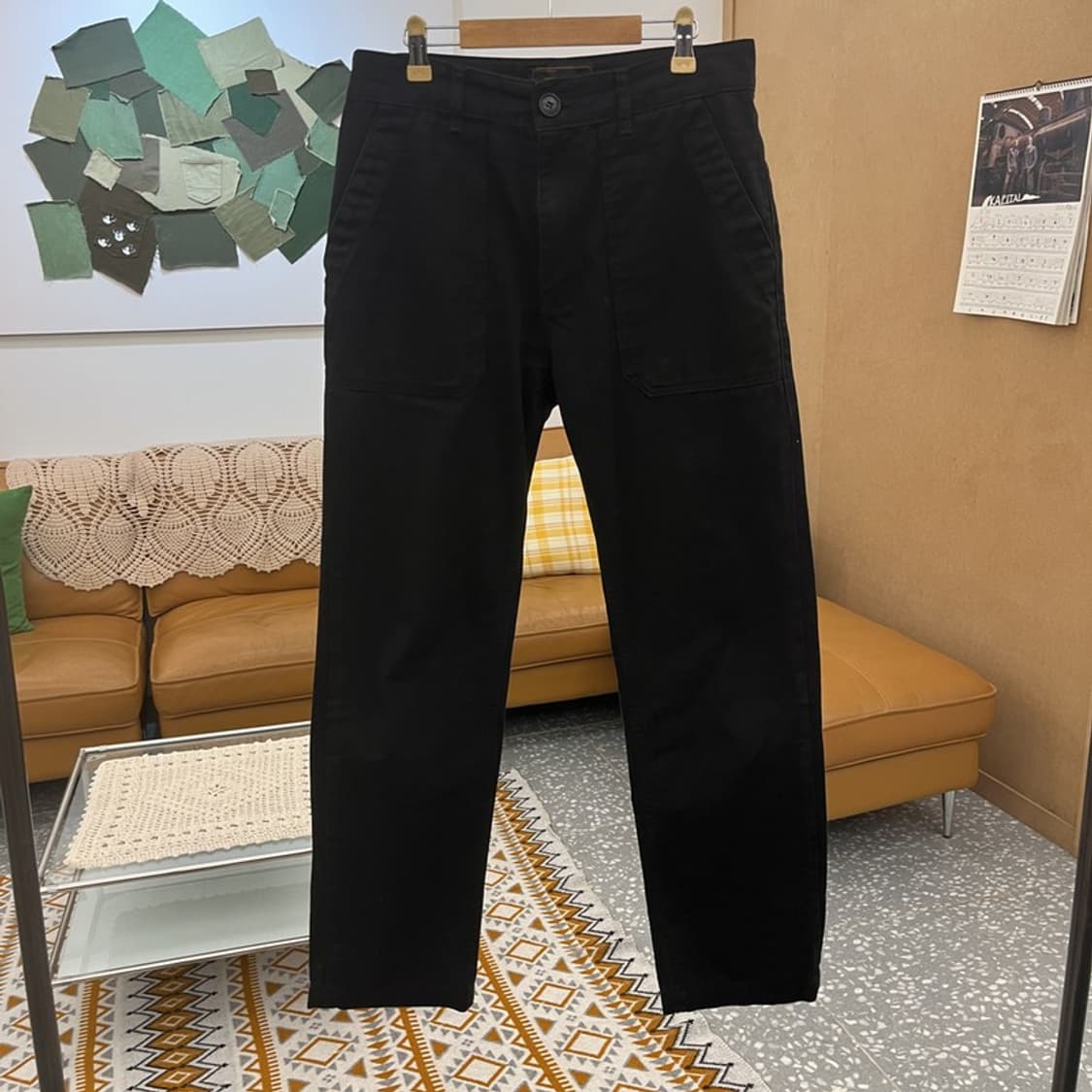 유니폼브릿지 모던 캐주얼 빈티지 코튼팬츠 면바지 M C10565 상품이미지3