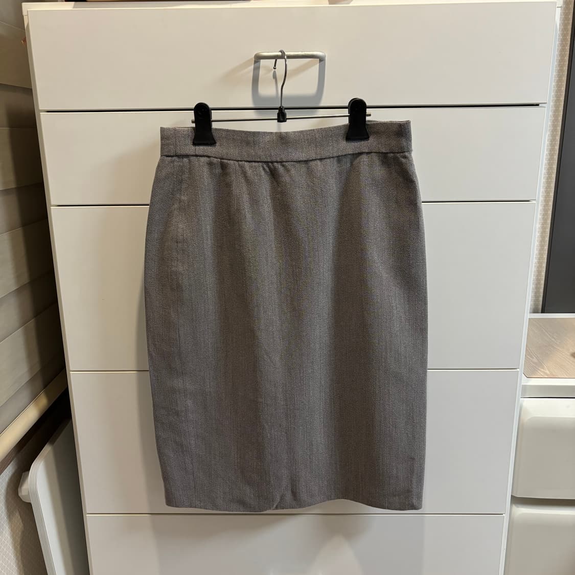 MaxMara WEEKEND 막스마라 그레이 미디 스커트 상품이미지1