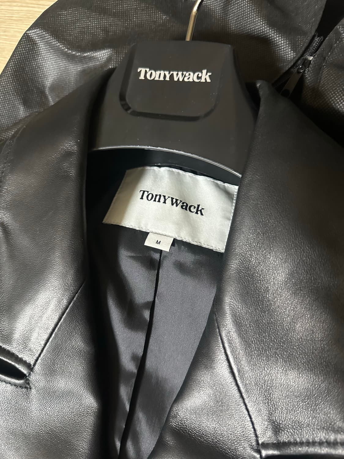 (M) 토니웩 나파 레더 코트 상품이미지4