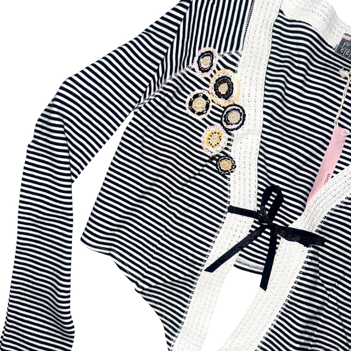 B&W Stripe Cardigan 상품이미지4