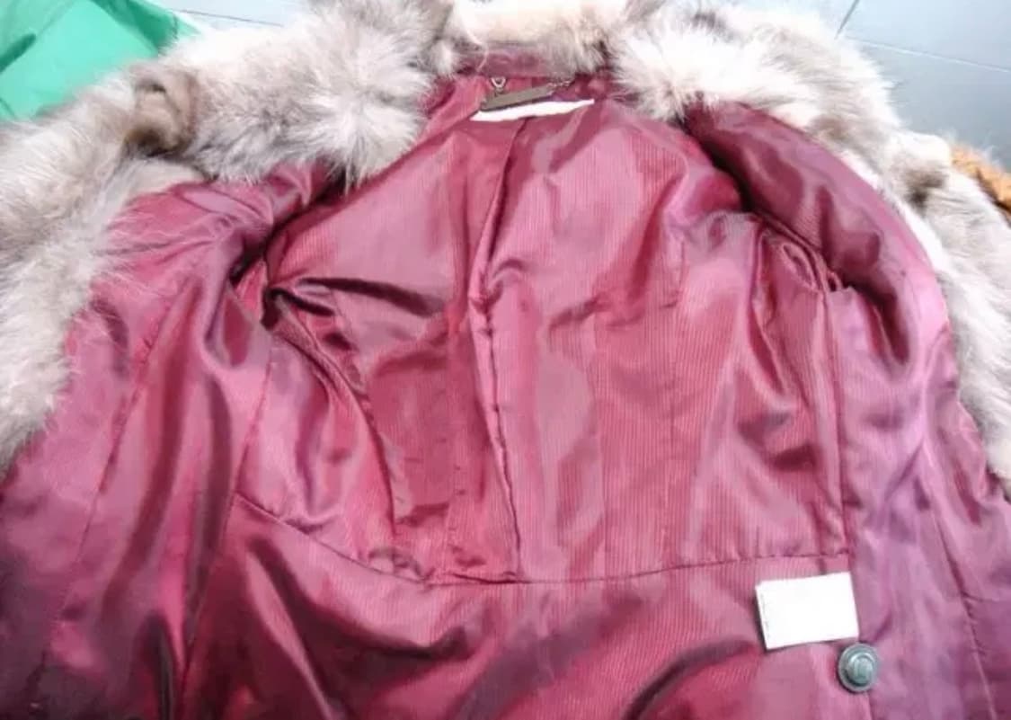 블루페페ㅡ천연 폭스 트리밍 리얼 양가죽 패딩자켓44-55 상품이미지4