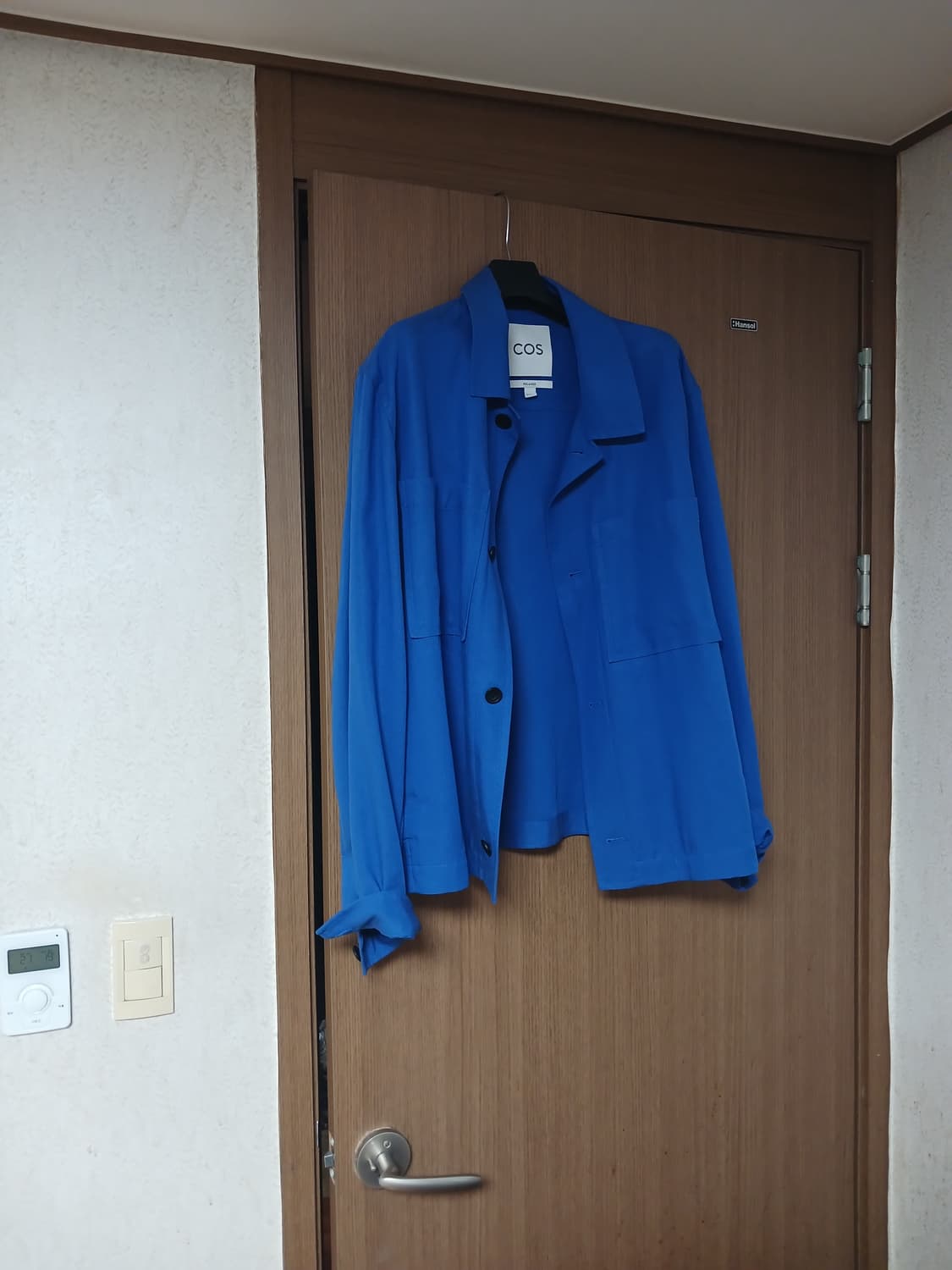 COS 블루 셔츠 자켓 XL 상품이미지4