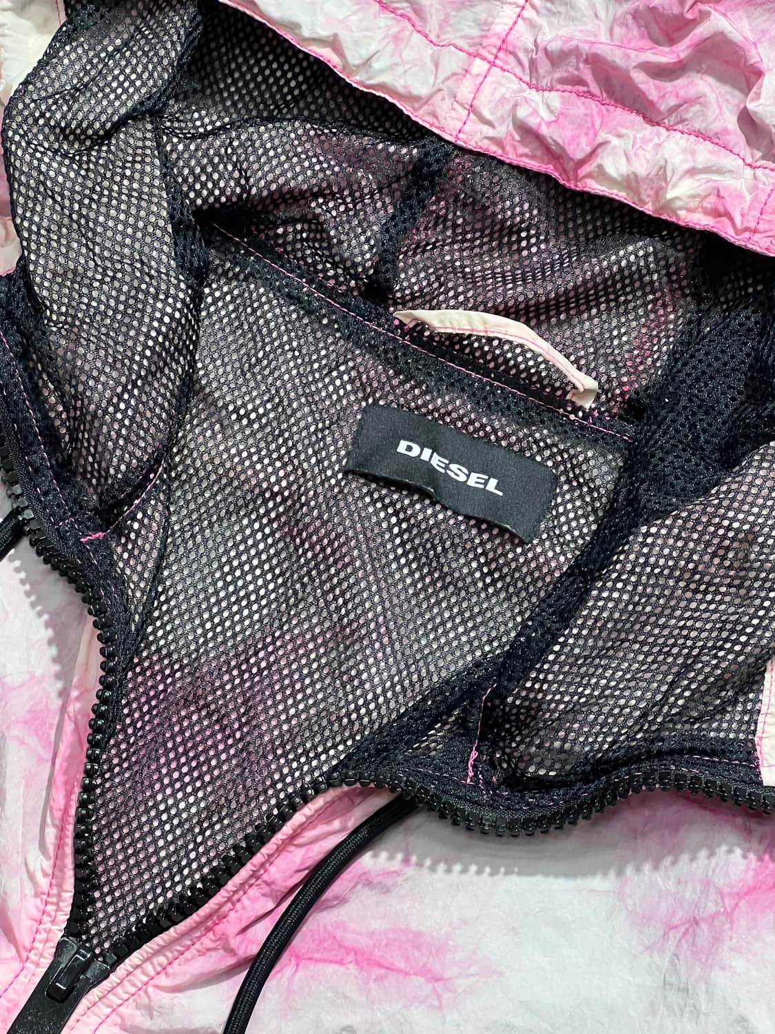 Diesel Tie-dye Nylon Hoodie Windbreaker  상품이미지6