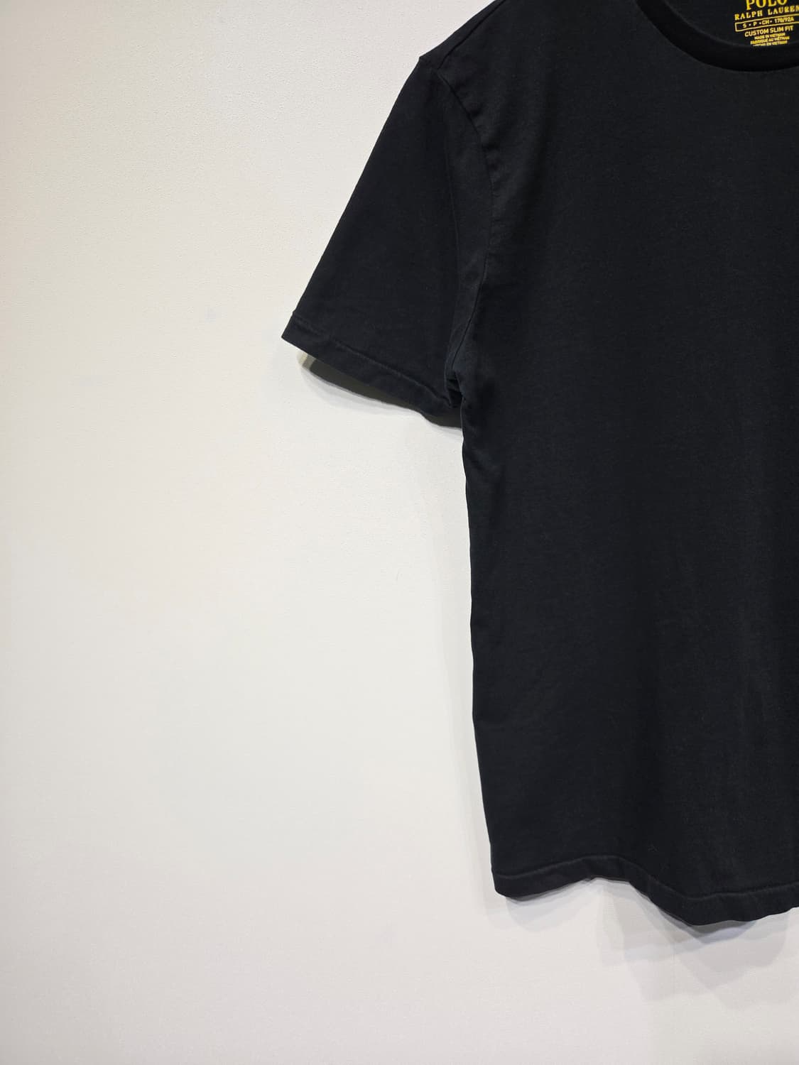 폴로 랄프로렌 커스텀 슬림핏 반팔 티셔츠 블랙 상품이미지4