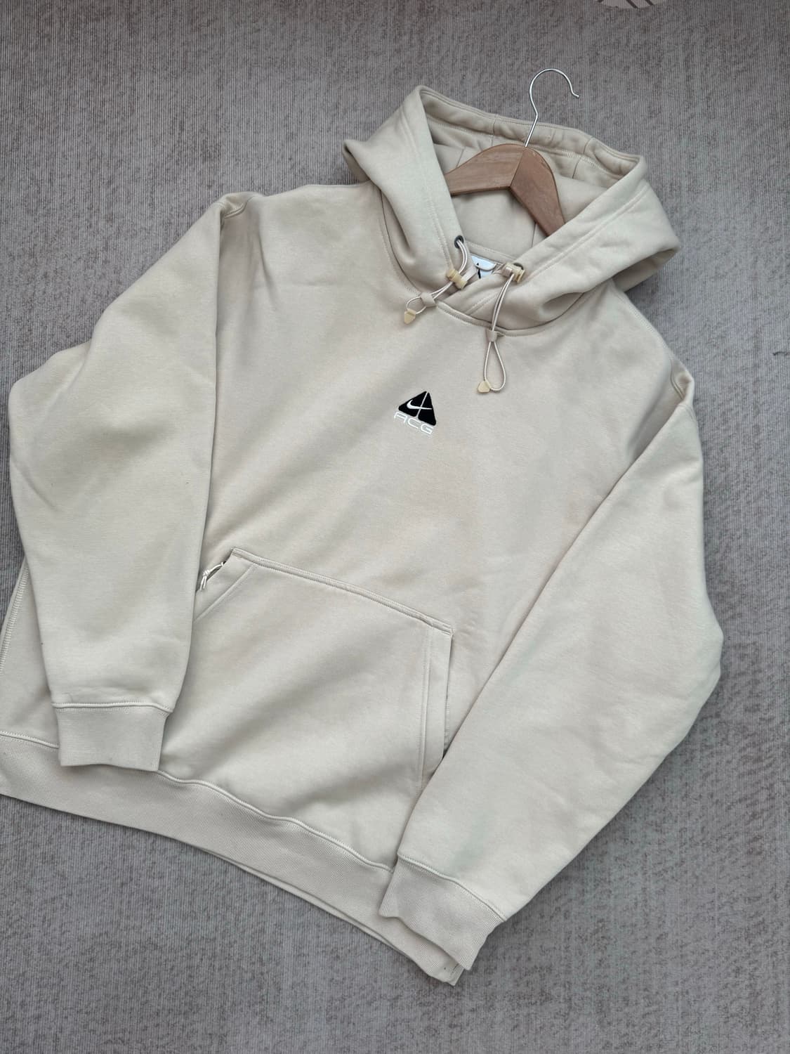 나이키 ACG 써마핏 후드티 베이지 xl 상품이미지1