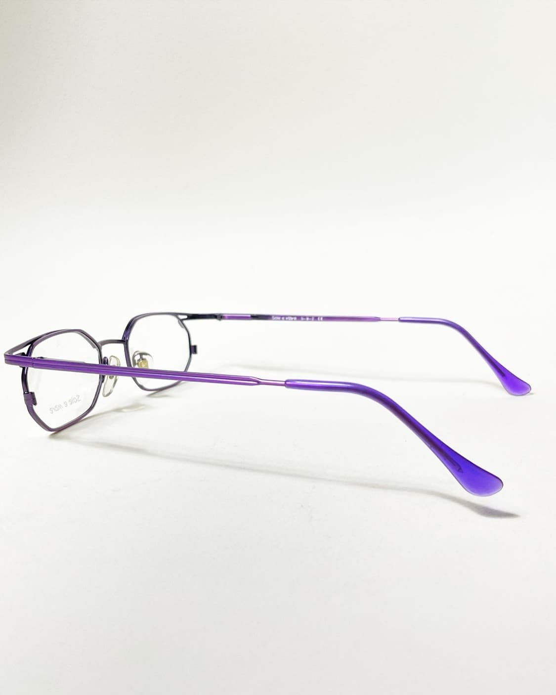 90s 프랑스제 Sole e Mare 스퀘어 안경 상품이미지4