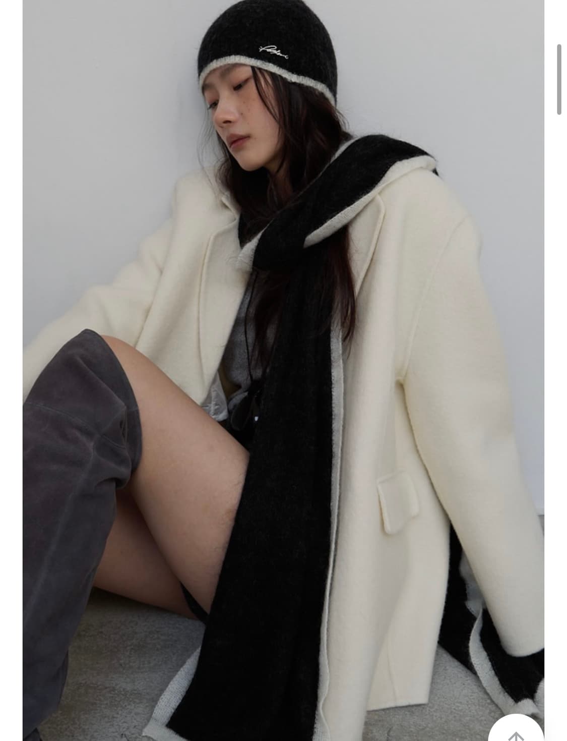 릿킴 BLUSHLINE MOHAIR MUFFLER 상품이미지2