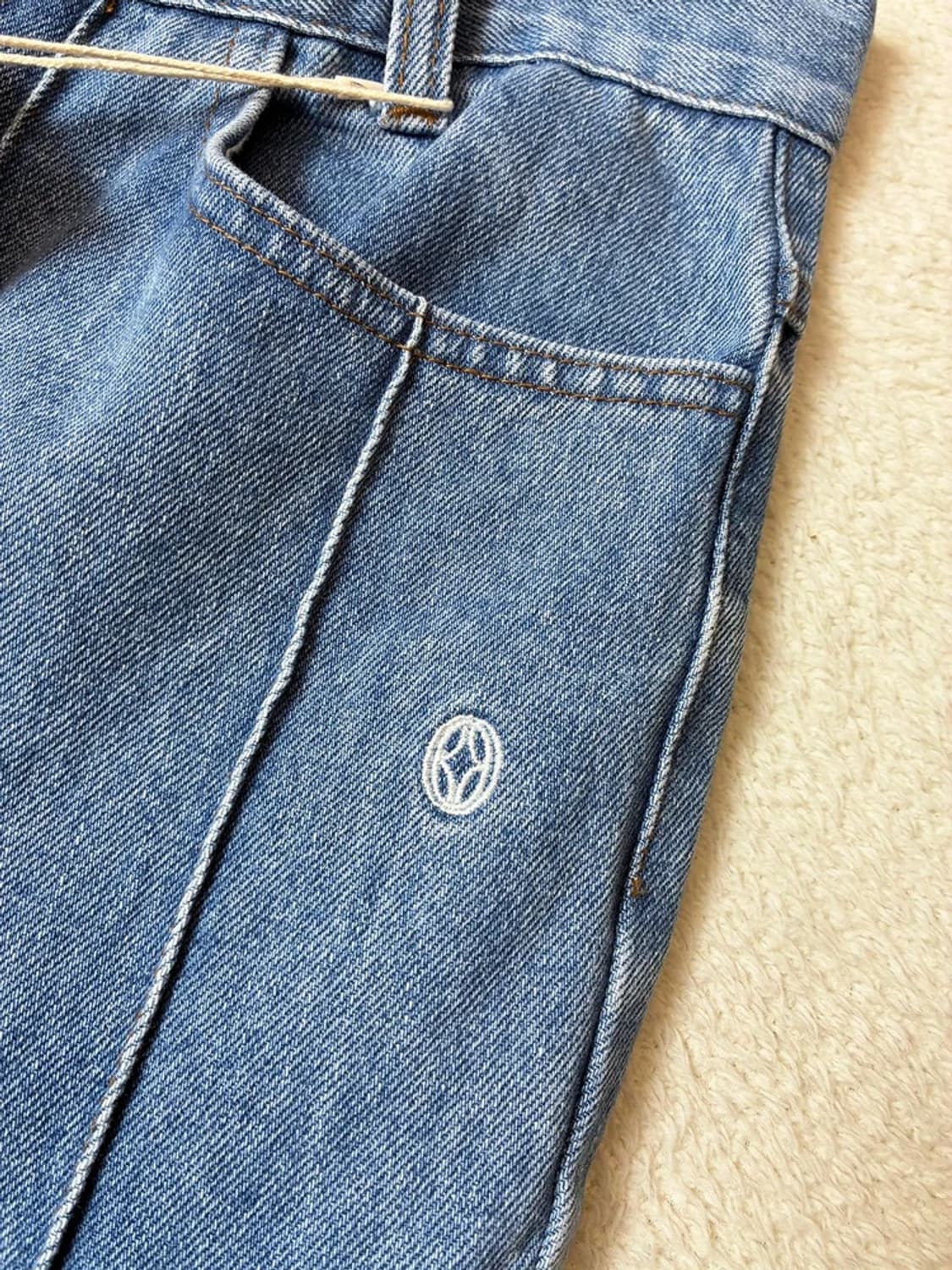 기준 KIJUN 22ss 8핀 턱 부츠컷 와이드 데님 팬츠 PN8021 상품이미지6