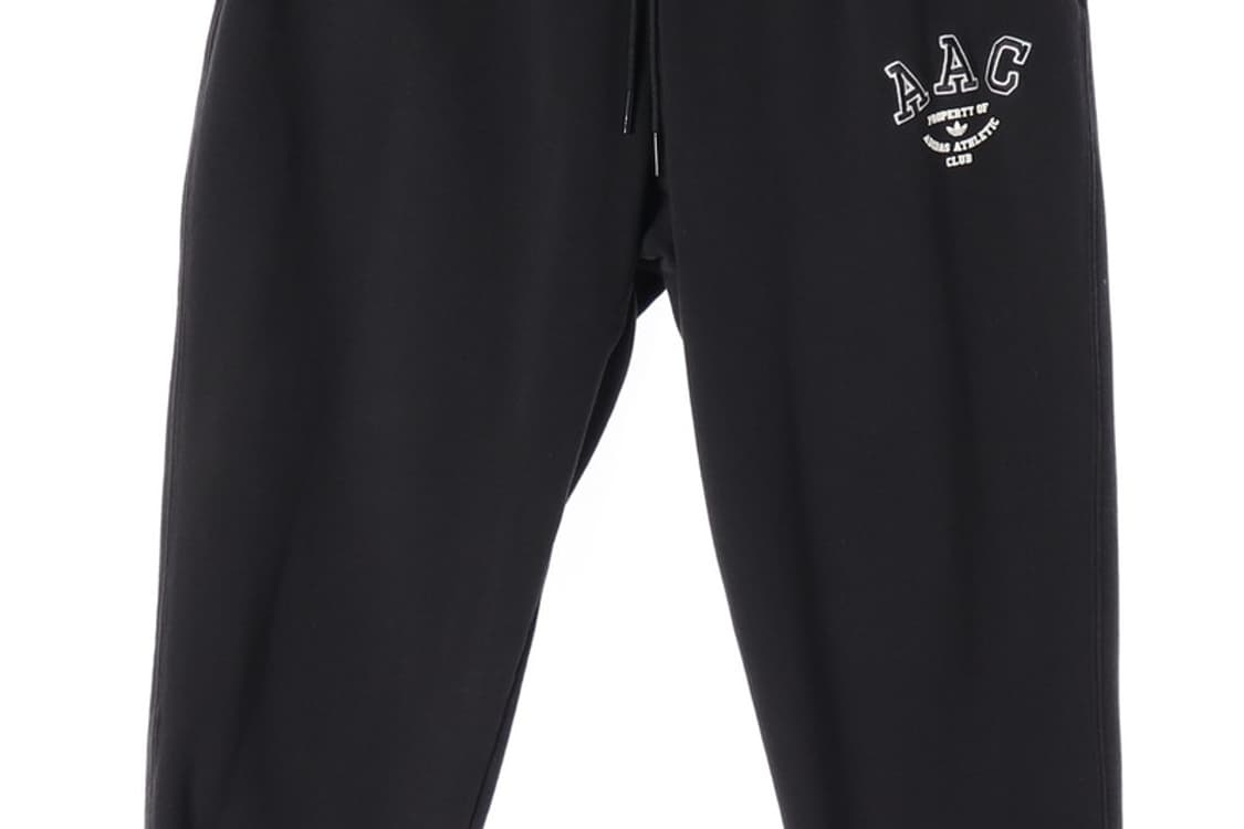 아디다스 오리지널 레터링 로고 스웨트 조거 팬츠 블랙 2XL 상품이미지4