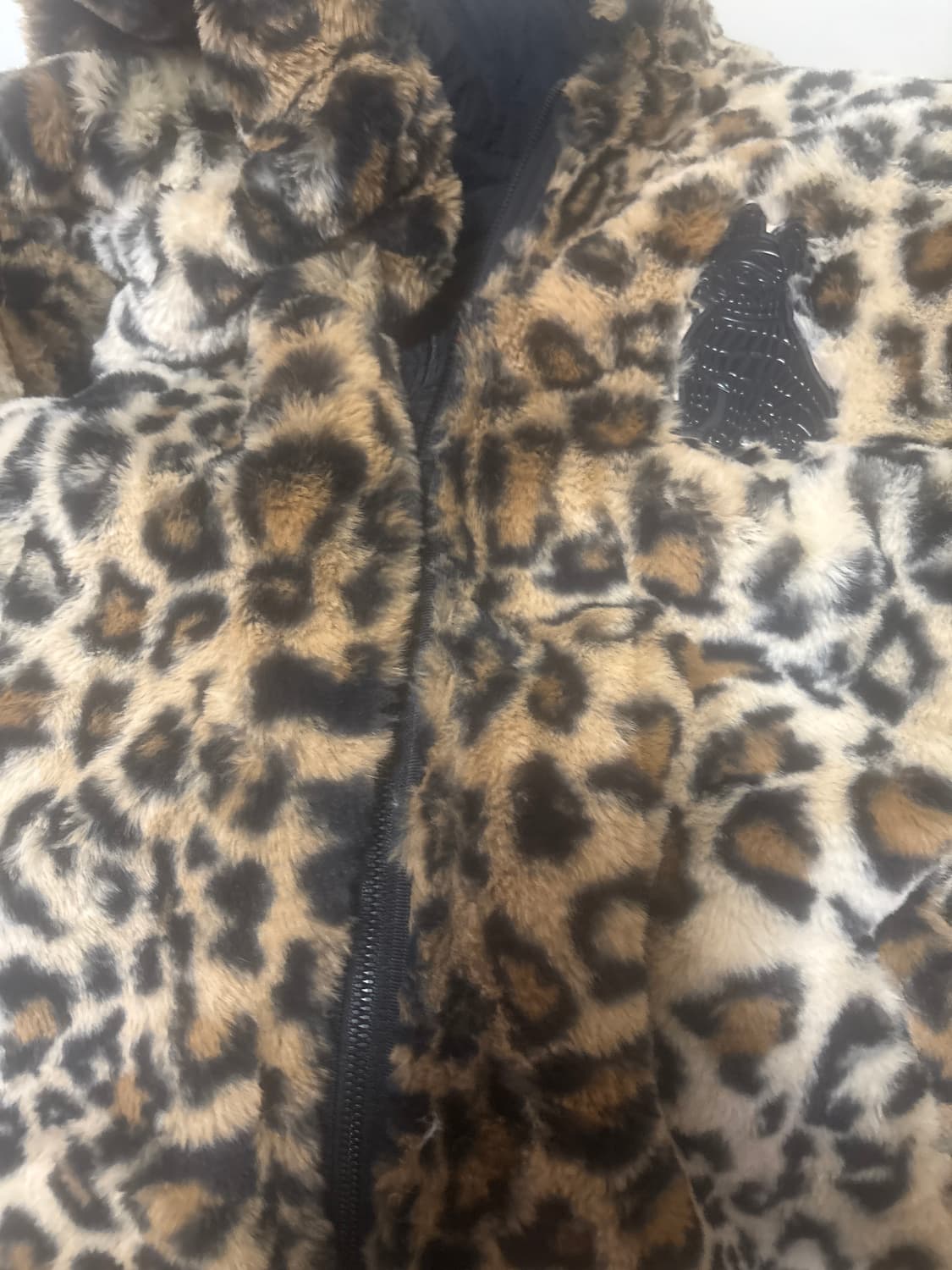 라이프워크 레오파드 리버시블 후리스 상품이미지1