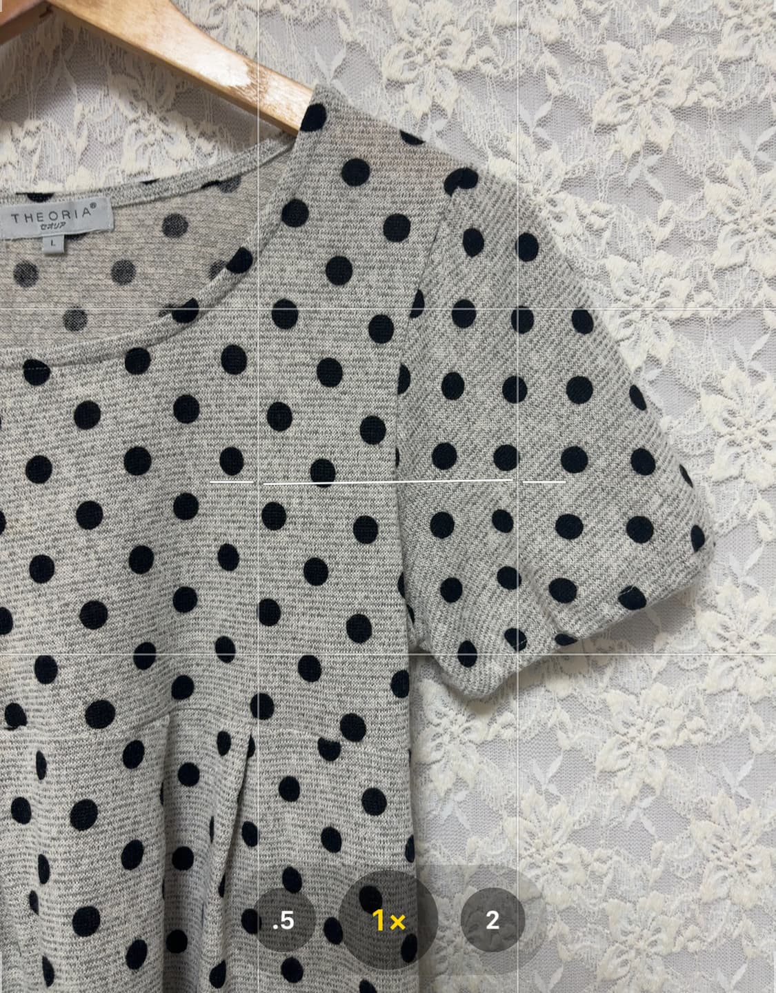 그레이 반소매 니트 원피스  상품이미지10