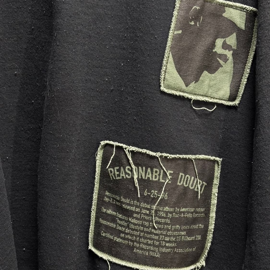 L) 메이드원 madeworn Jay-Z 스웻셔츠 상품이미지4