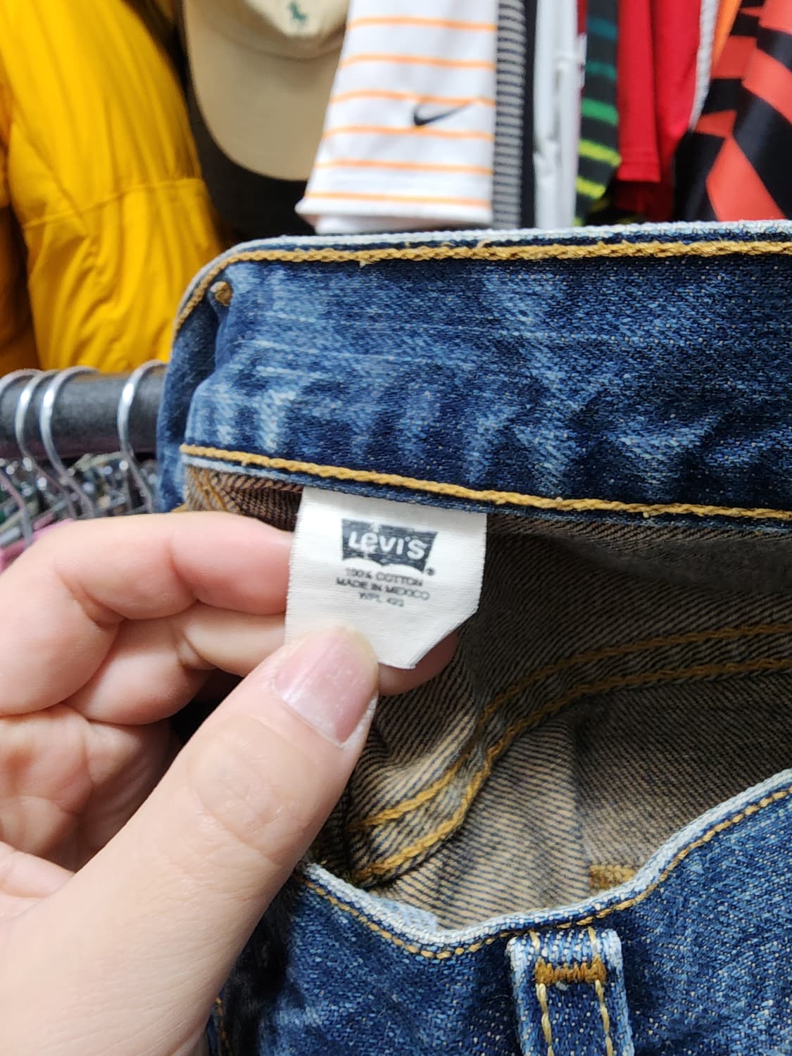 00s 리바이스 501 멕시코산 청바지  상품이미지5