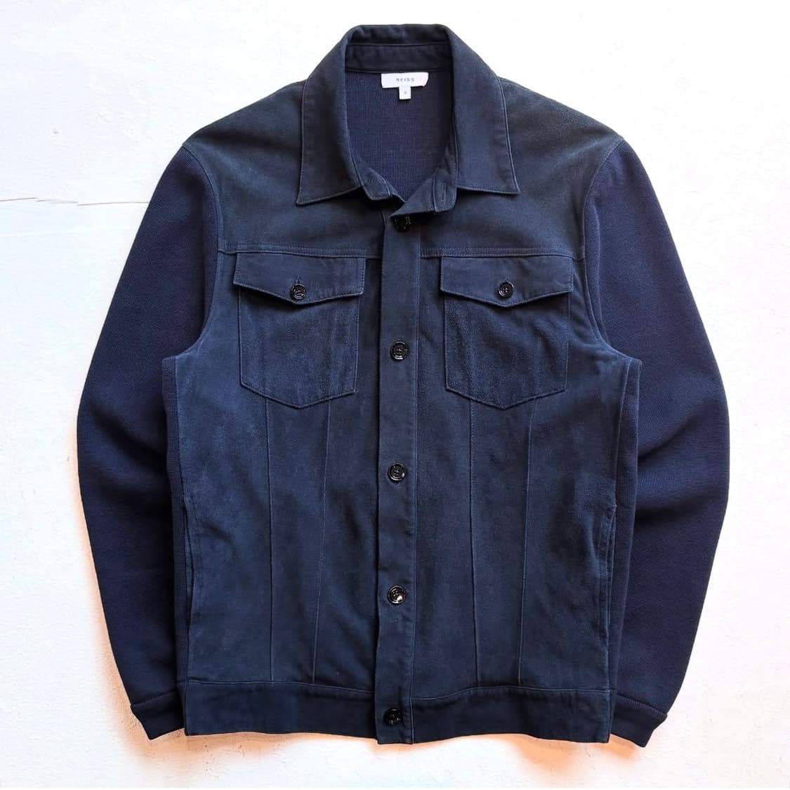 리스 스웨이드 자켓 상품이미지1