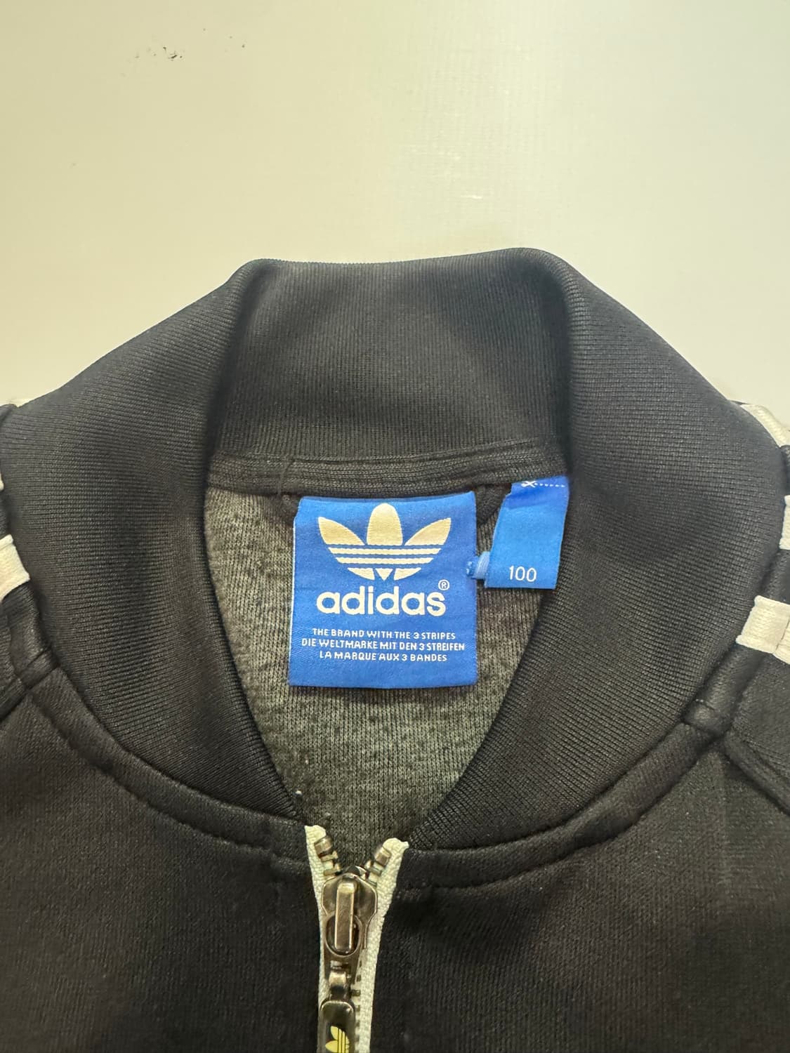 아디다스 트랙탑 블랙 져지(100사이즈) 상품이미지4