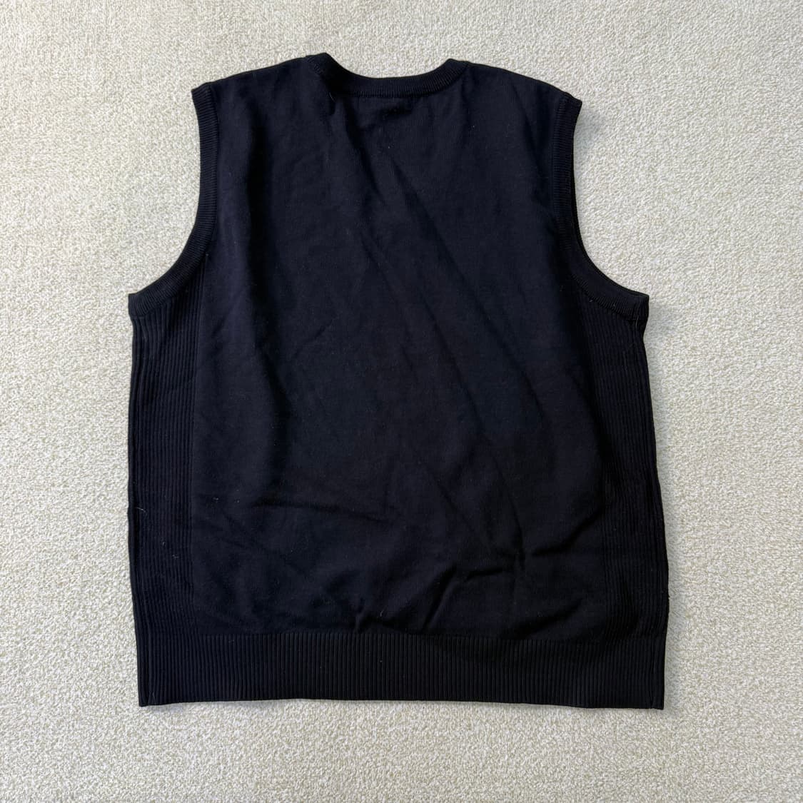 105 엘르옴므 브이넥 니트 베스트 0122T1 상품이미지2