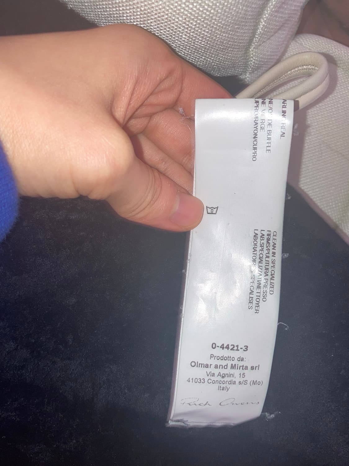 2013fw 릭오웬스 아카이브 시어링 더플코트 무스탕 상품이미지6