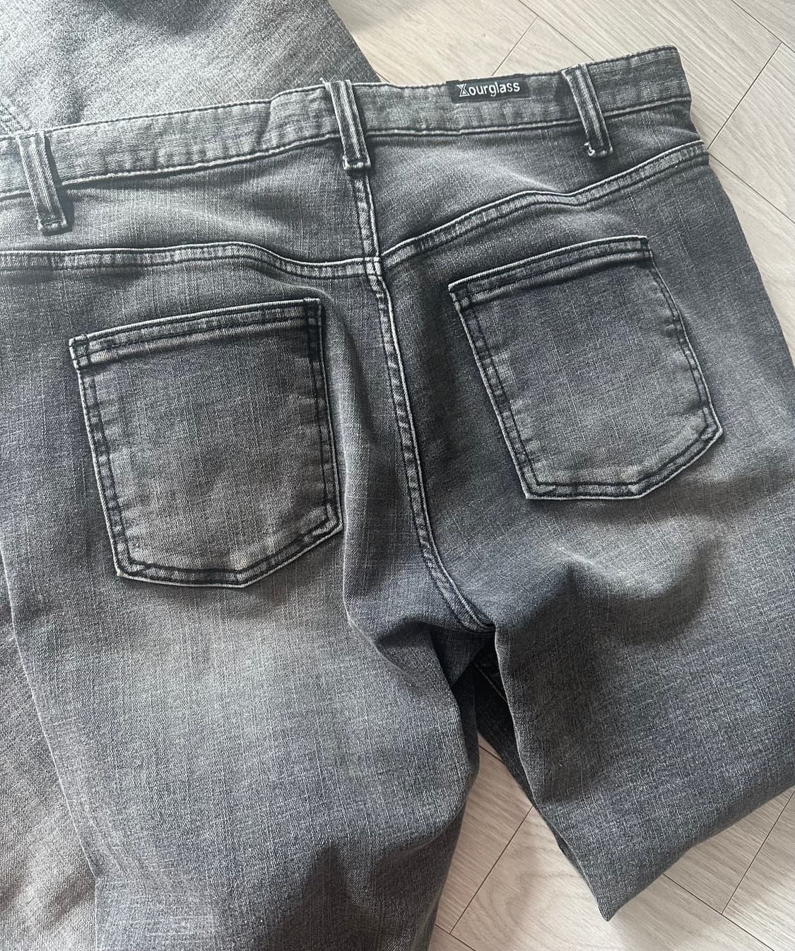 아워글라스 ourglass 슬림핏 부츠컷 데님 상품이미지4