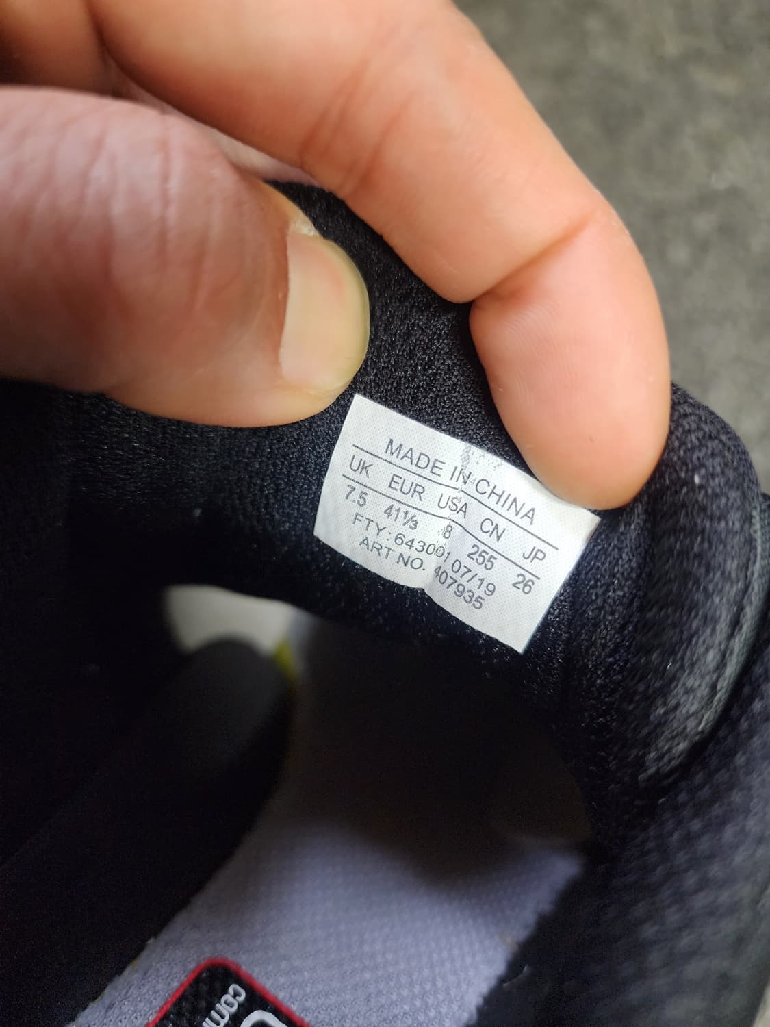 살로몬 스피드크로스6 고어텍스 블랙 팬텀 
260 상품이미지2