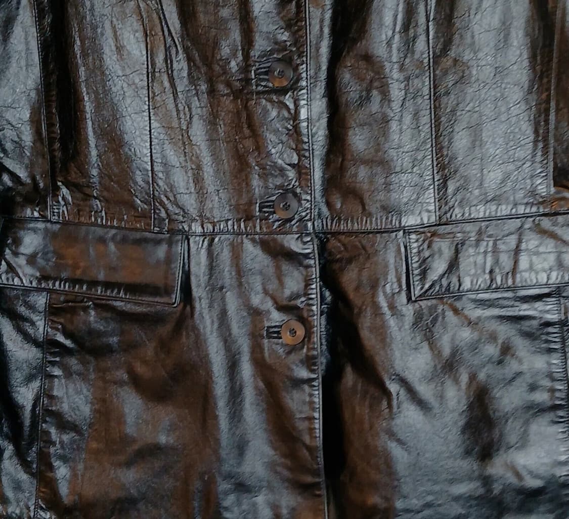 올드 갭 레더 블레이저 상품이미지7