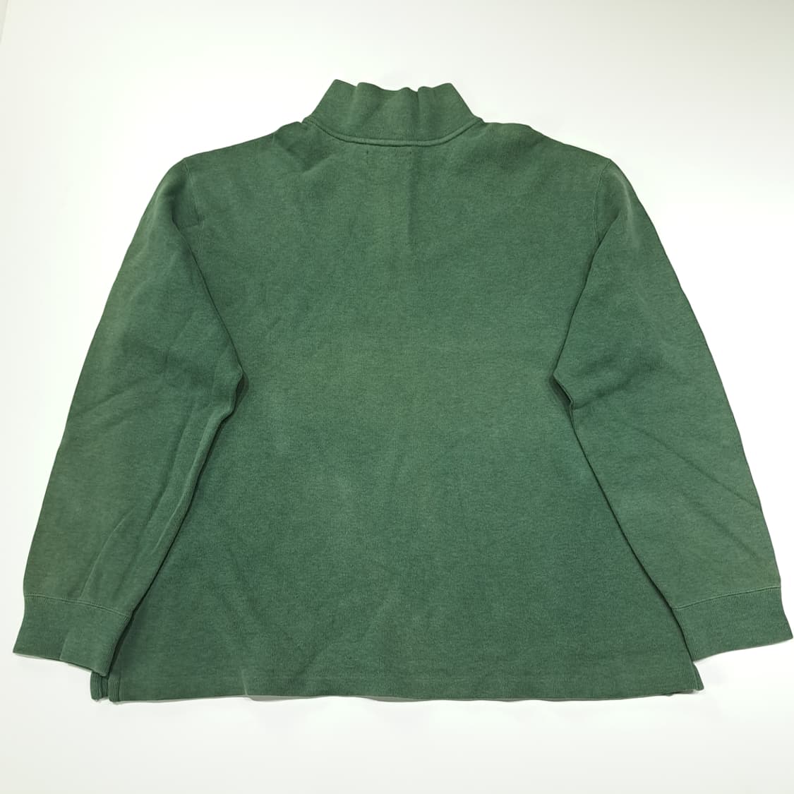 CN856 2XL 폴로 랄프로렌 옐로우그린 하프집업 긴팔 니트 스웨터 상품이미지7