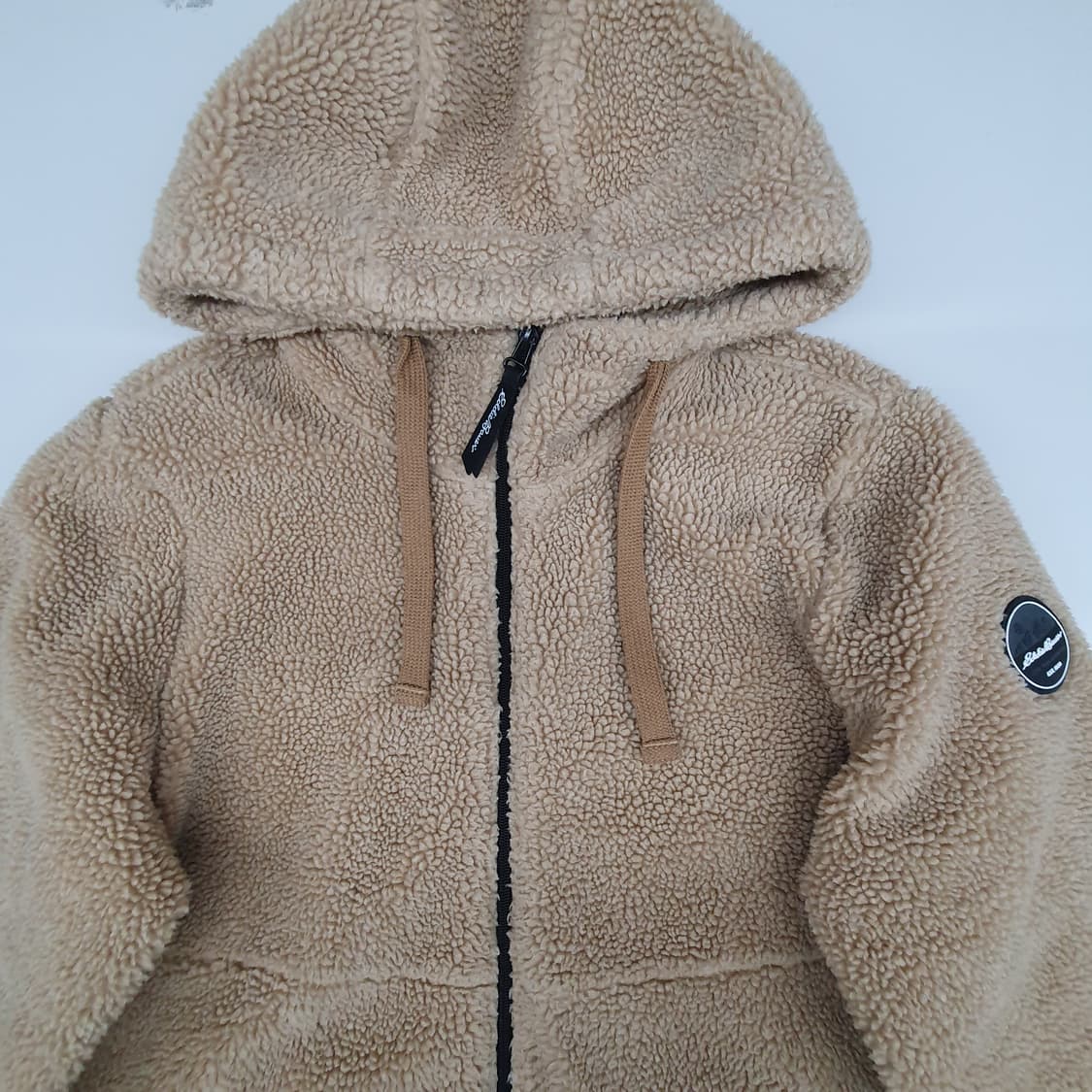 에디바우어 뽀글이 후드 집업 상품이미지2