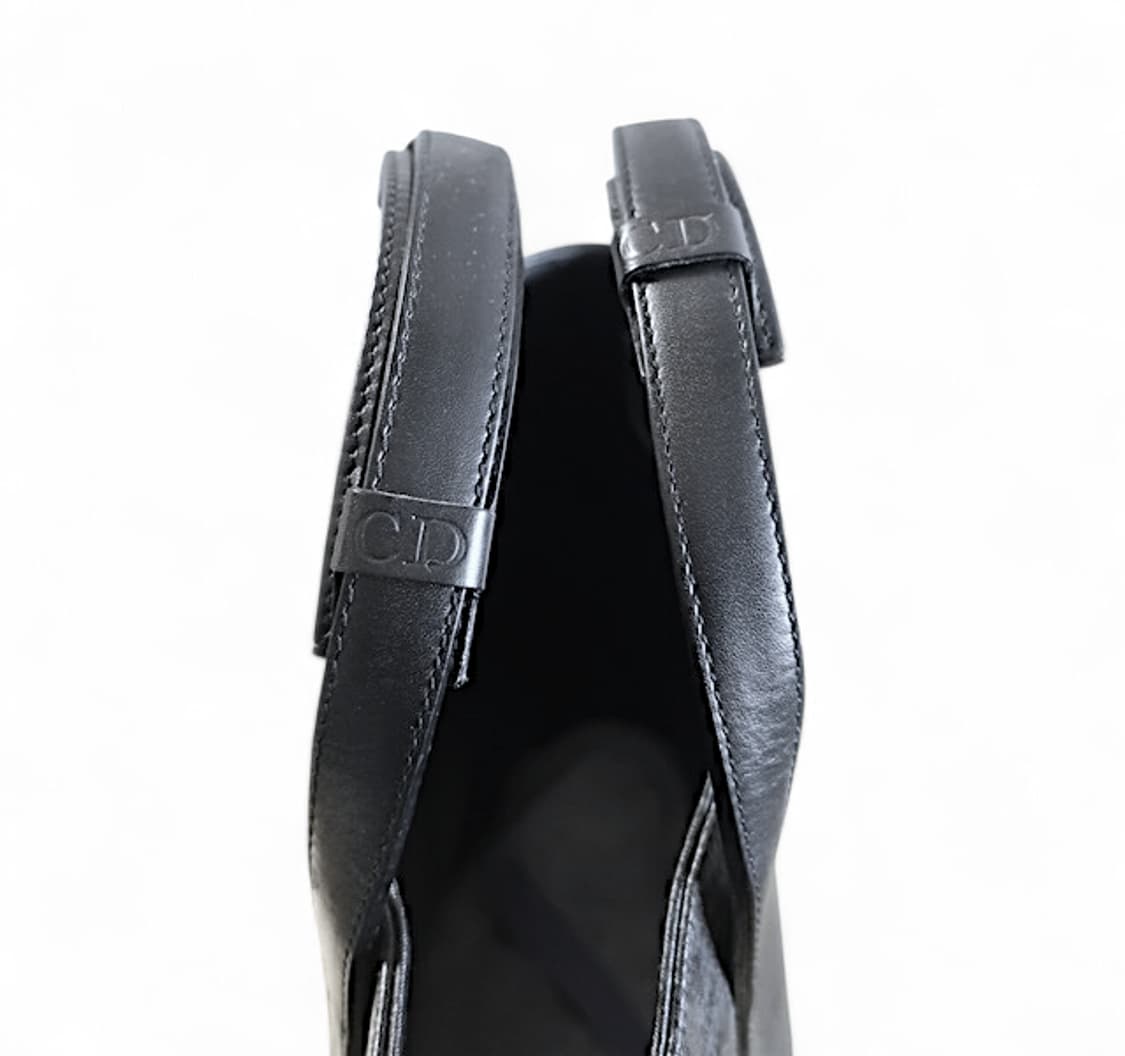 디올옴므 캔버스 레더 로고 자카드 토트백 상품이미지3