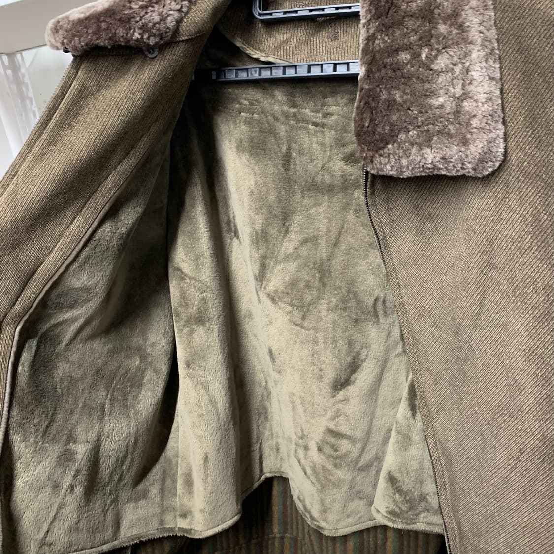 [XL] 세르지오 캐주얼 벨보아 이너 퍼 재킷 상품이미지4