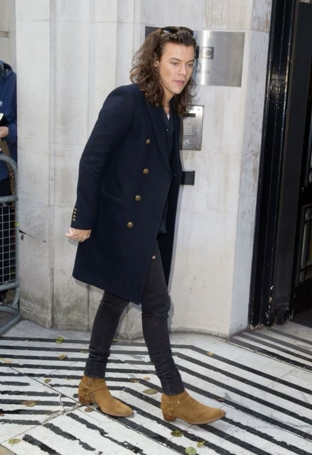 생로랑 와이어트 하네스 부츠 카멜 41.5 해리스타일스 착용 상품이미지6