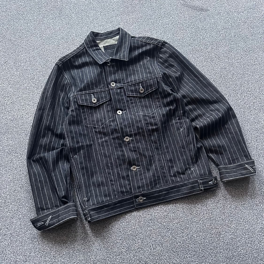 자라 스트라이프 자켓 상품이미지1