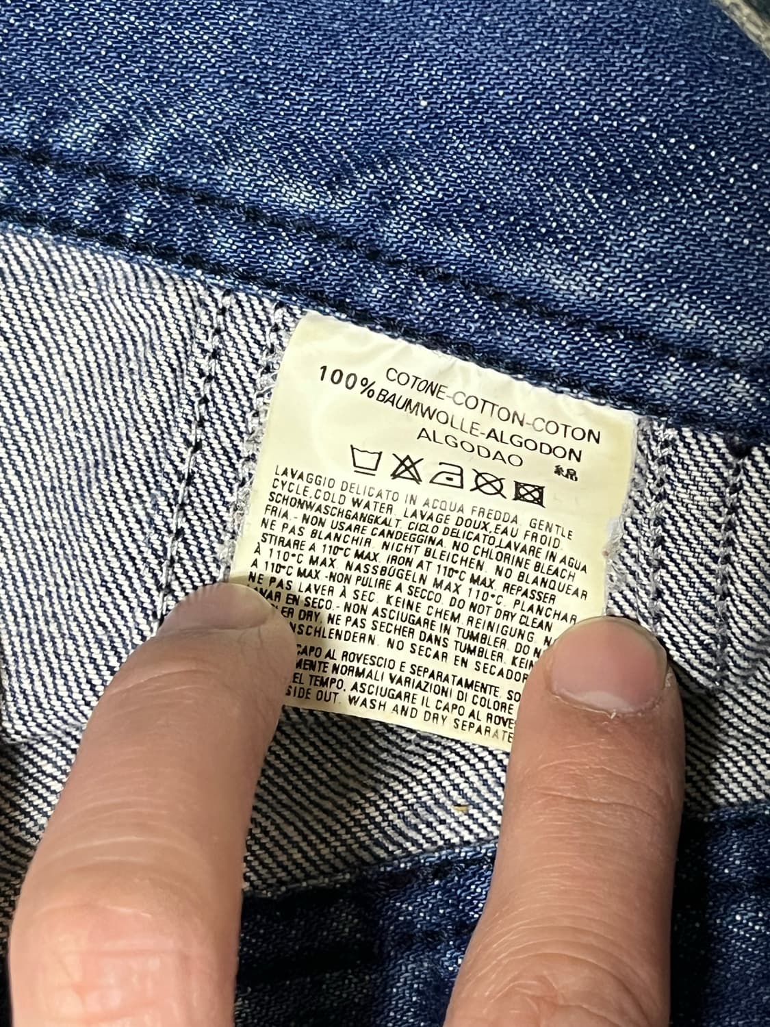 00’s Diesel cropped denim jacket  상품이미지6