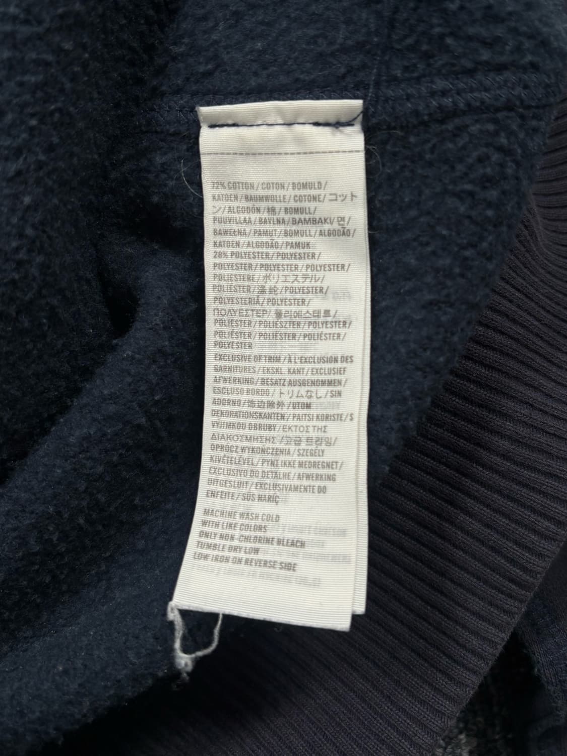 아베크롬비 네이비 후드집업 상품이미지6