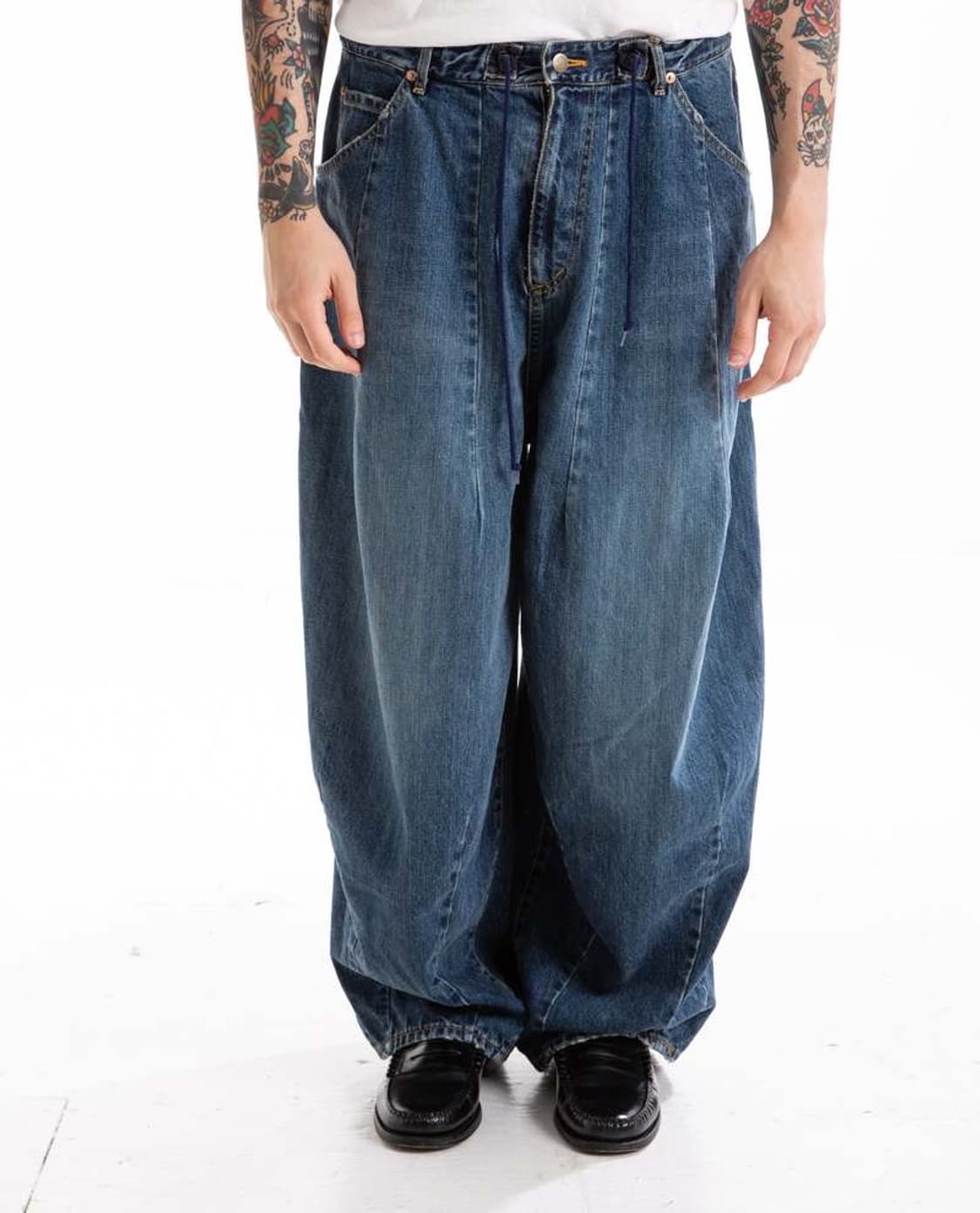 [M] Needles hd pants 인디고 상품이미지1