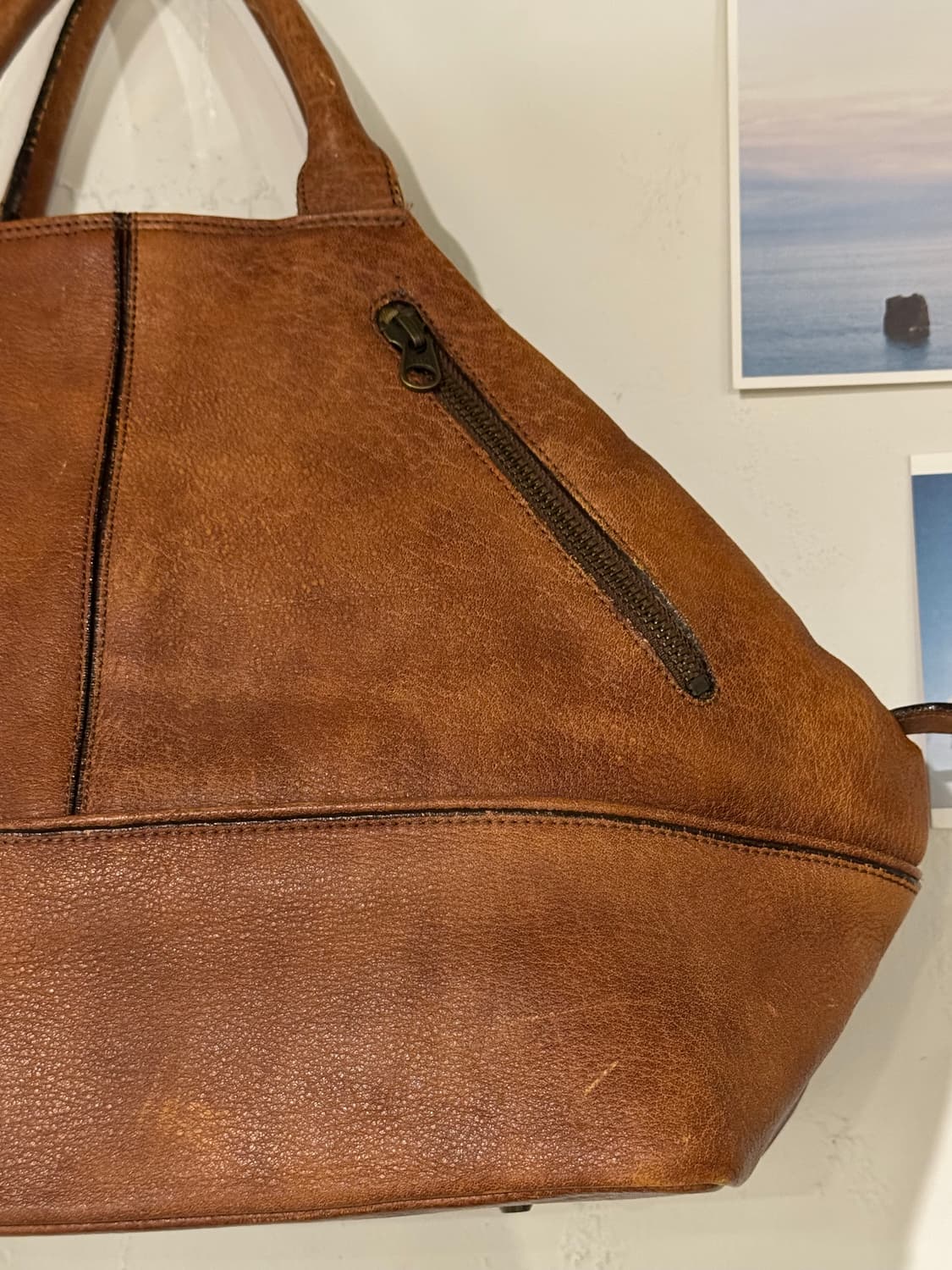 가죽 토트백 상품이미지6