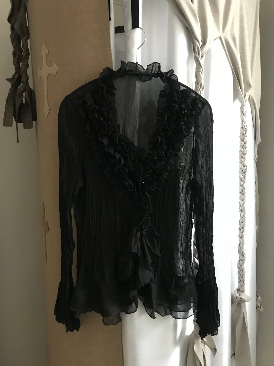 vintage frill blouse 상품이미지7