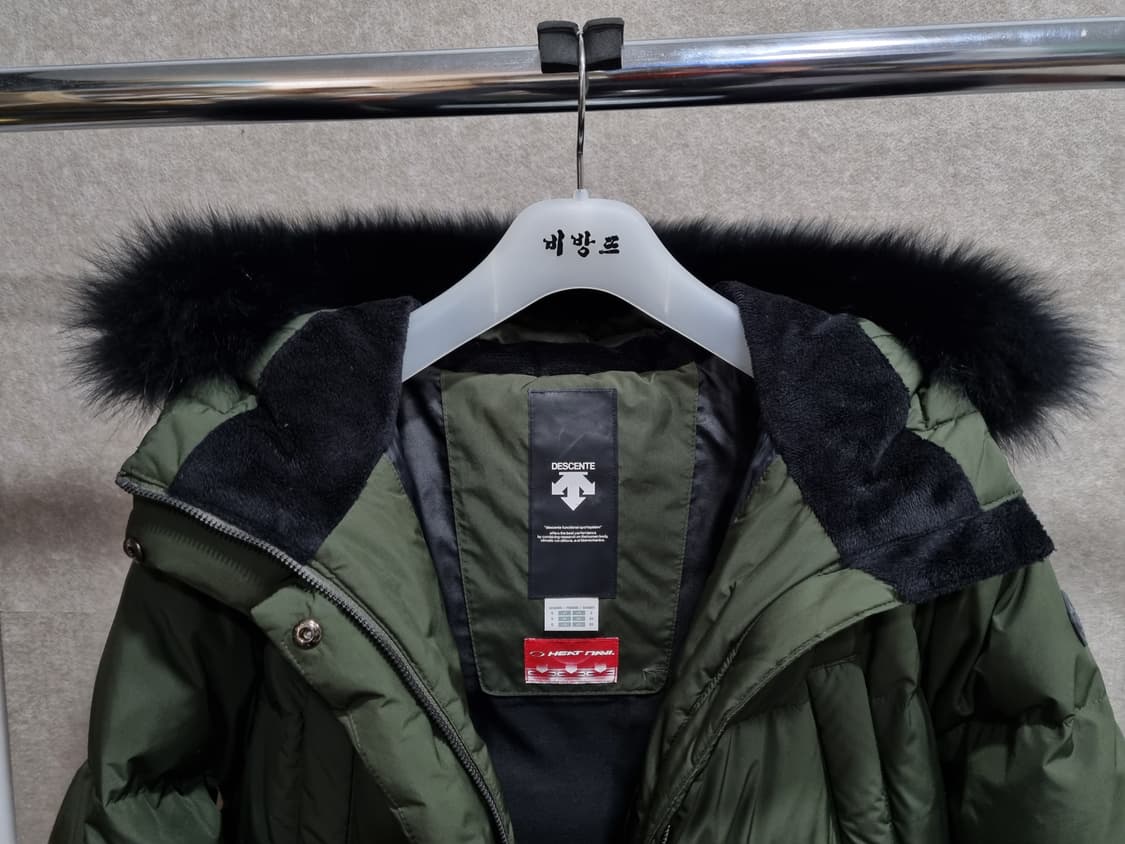 여성 S 데상트 오리털 롱패딩 상품이미지5